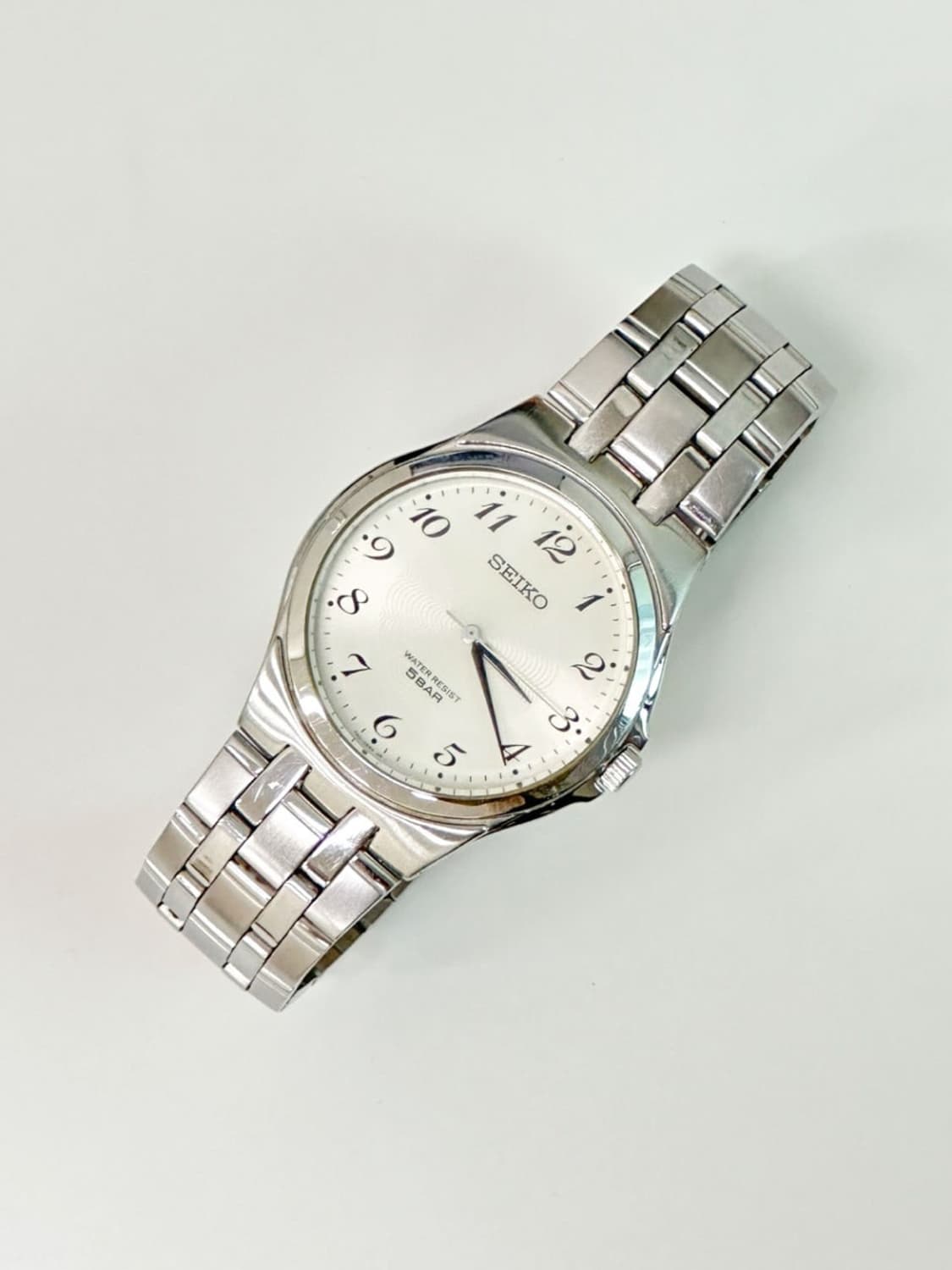 seiko / 세이코 클래식 라운드 드레스 쿼츠 남성 시계 상품이미지3