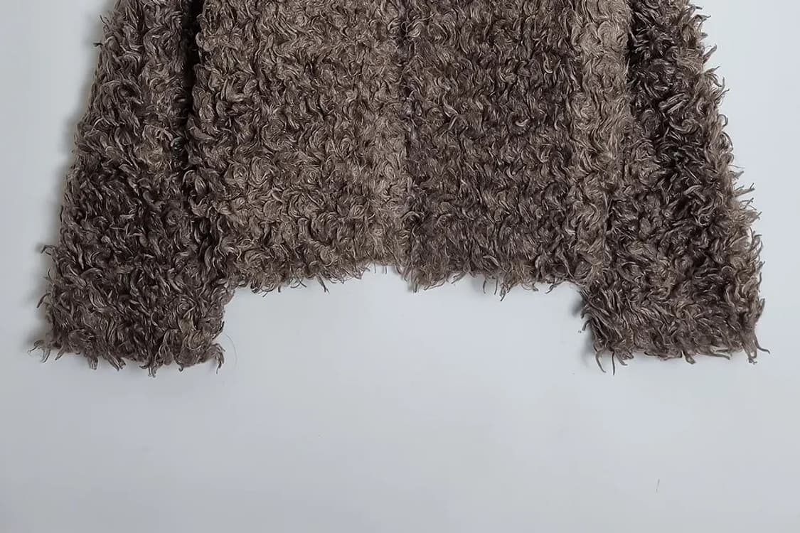 RAY CASSIN 브라운 시어링 자켓  상품이미지4