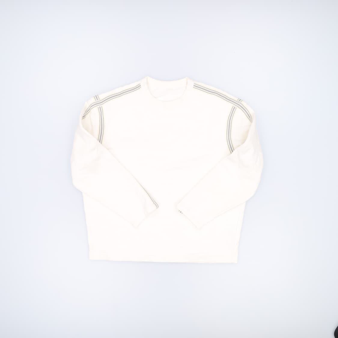 [M] 시스템 한섬 배색 울 스티치 맨투맨 0105J 상품이미지1