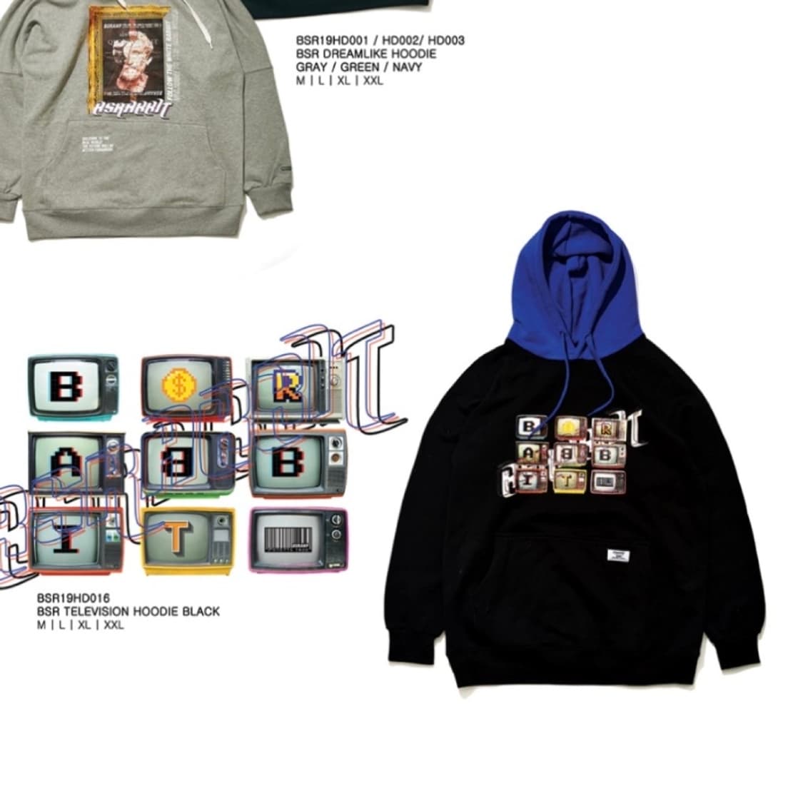 비에스래빗 후드티 XL 상품이미지2