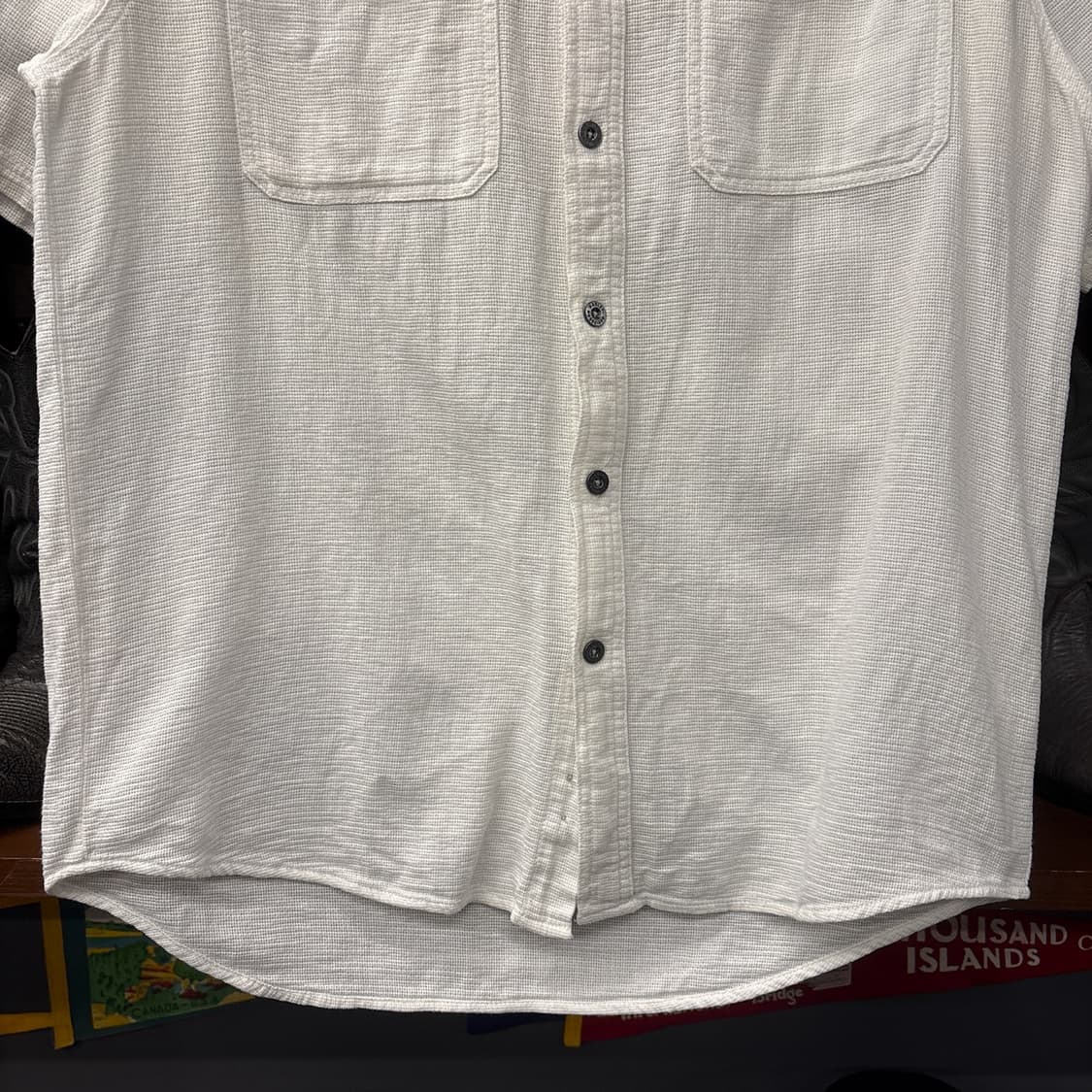 00s 할리데이비슨 쉴드리벳 워크포켓 오픈위브 메쉬셔츠 N1064 상품이미지4