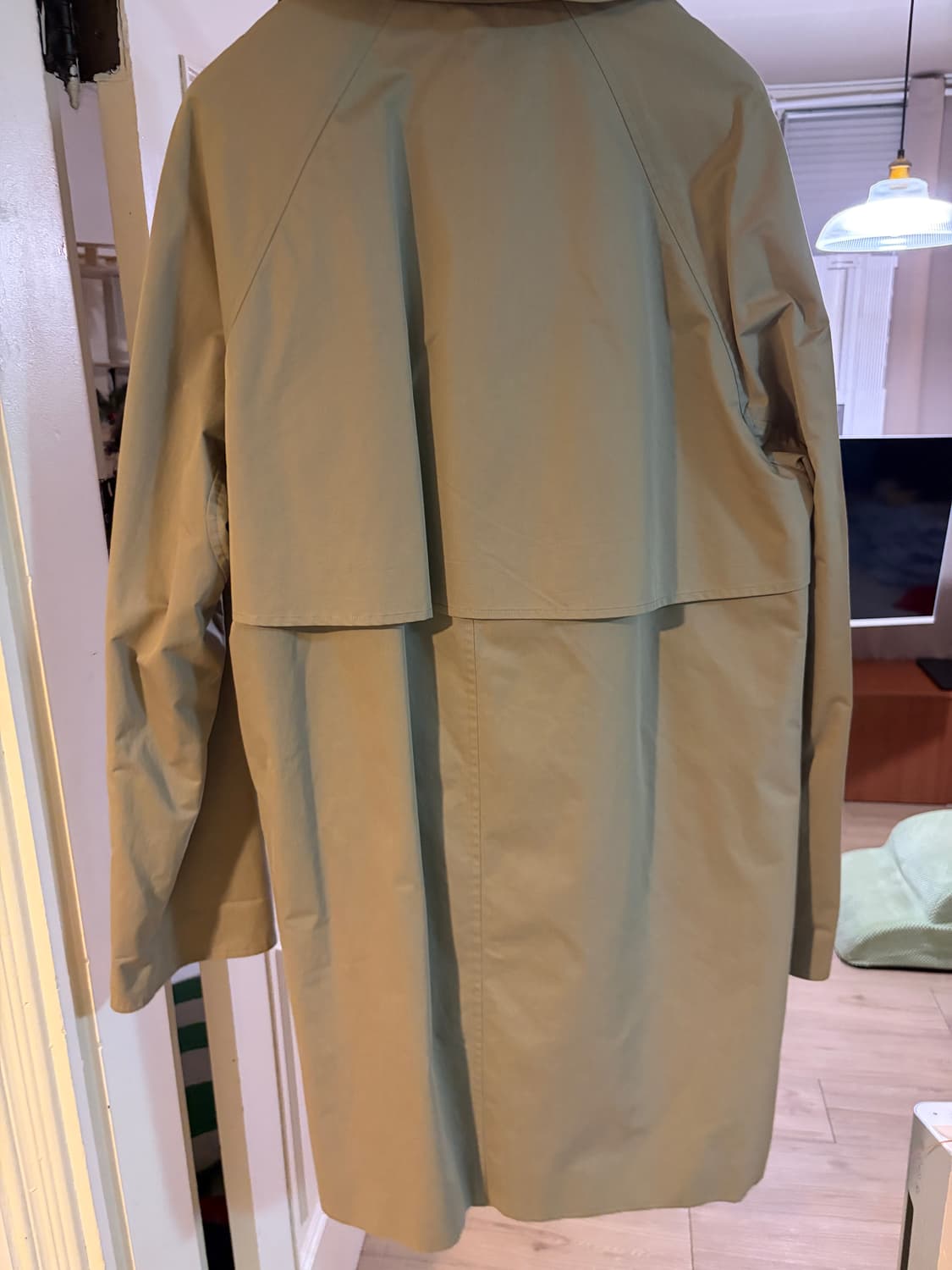 (L) 버버리 18ss 리이슈 개버딘 카코트 상품이미지3