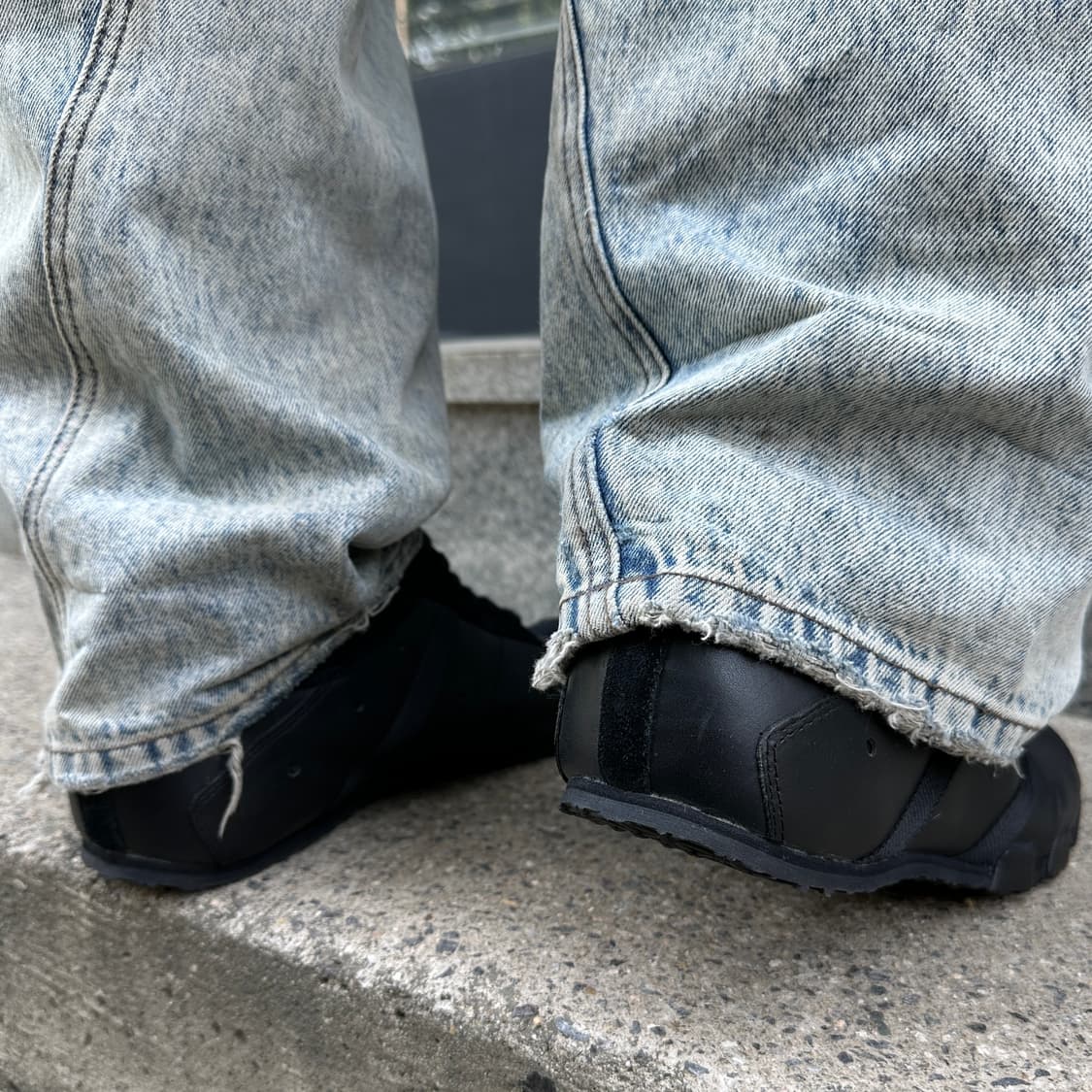 2002 디젤 스퀘어토 가죽 스니커즈 상품이미지9