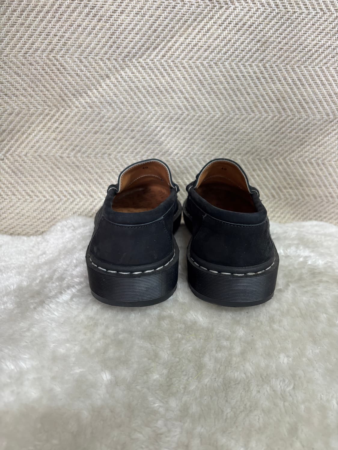 마네부(MANEBU)비치 빌라 스웨이드 로퍼 265 40EU 상품이미지3