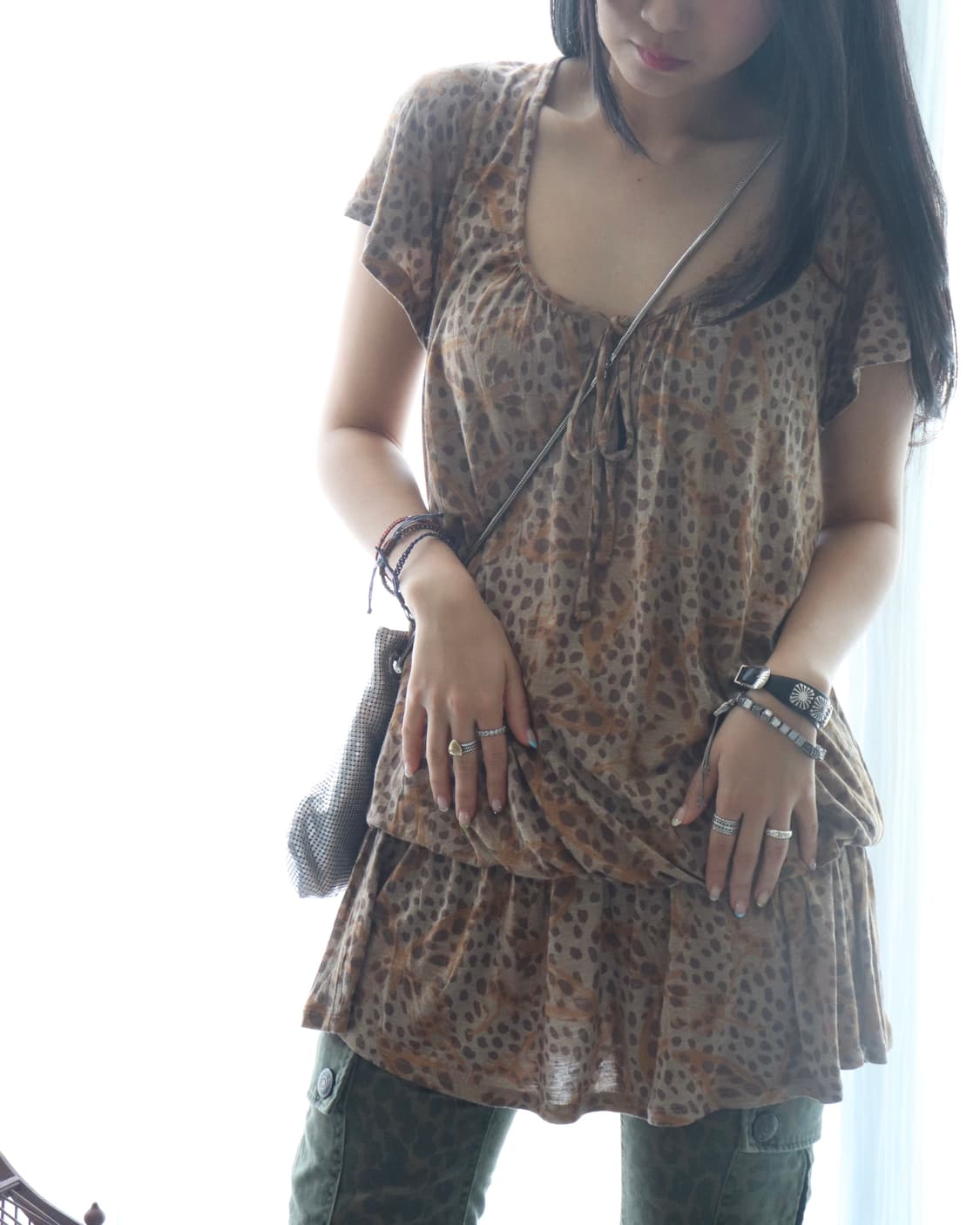 [Hysteric Glamour] Leopard Tunic Dress 상품이미지2
