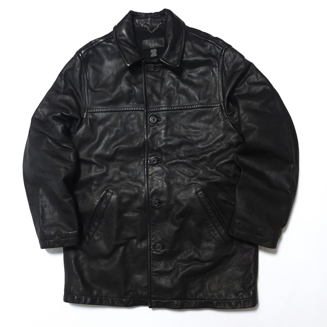제이크루 J.CREW 00s 리얼 레더 카코트 가죽 자켓 상품이미지1