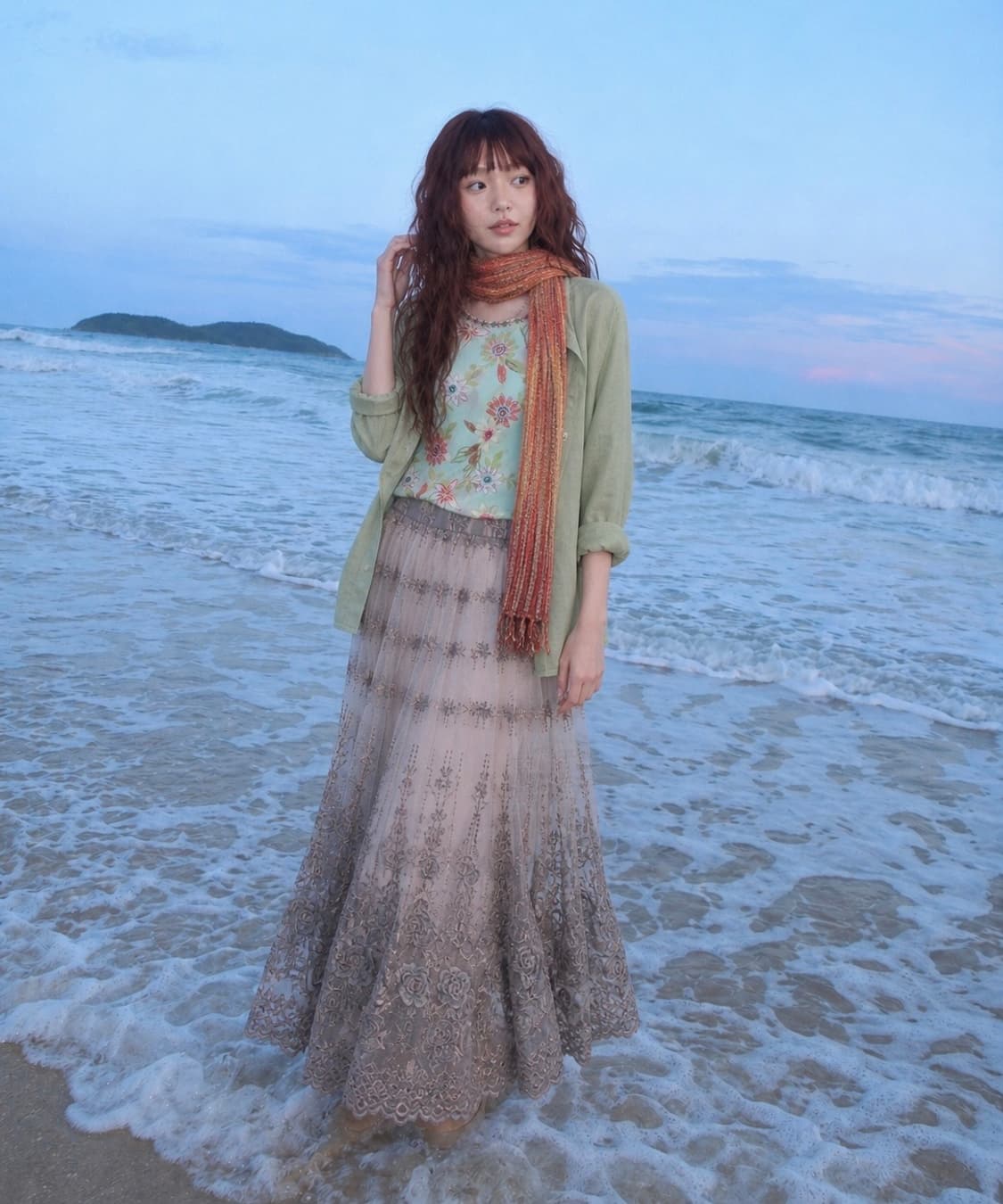 새벽 여름 바다 코디 set 상품이미지1