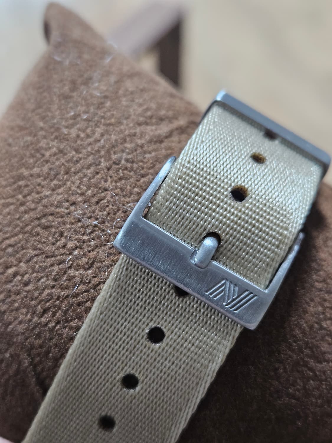 90s 해밀턴 9797 청판 필드워치 페노메 스트랩. 상품이미지6