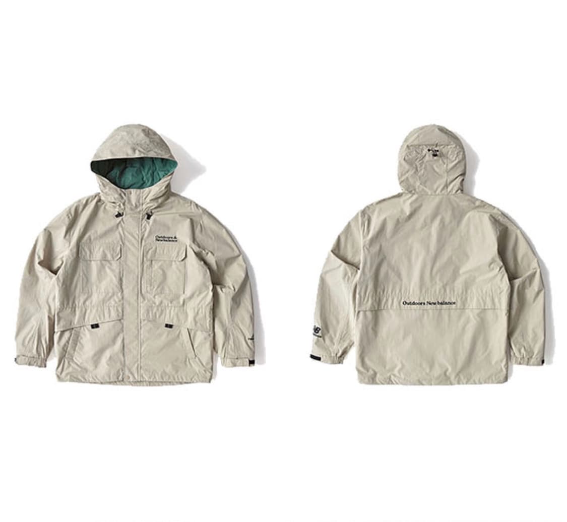 뉴발란스 아웃도어 마운틴 파카 우븐 바람막이 집업 점퍼 자켓 상품이미지3