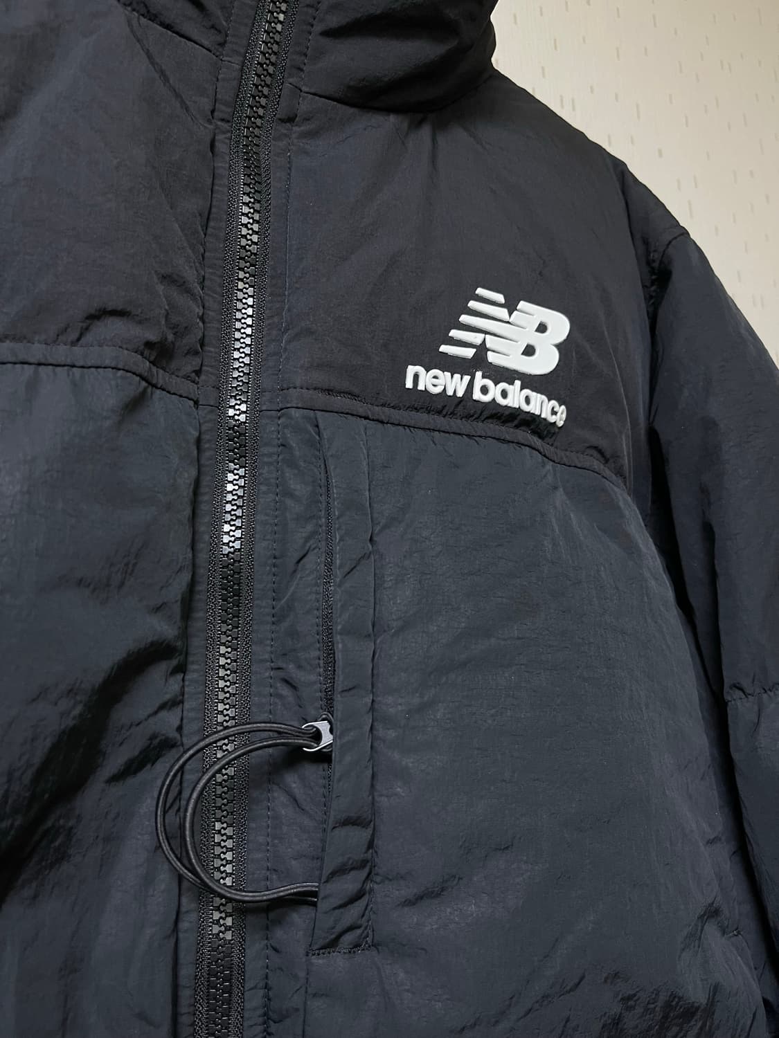 뉴발란스 UNI 액티브 숏 나일론 구스다운 자켓 상품이미지3