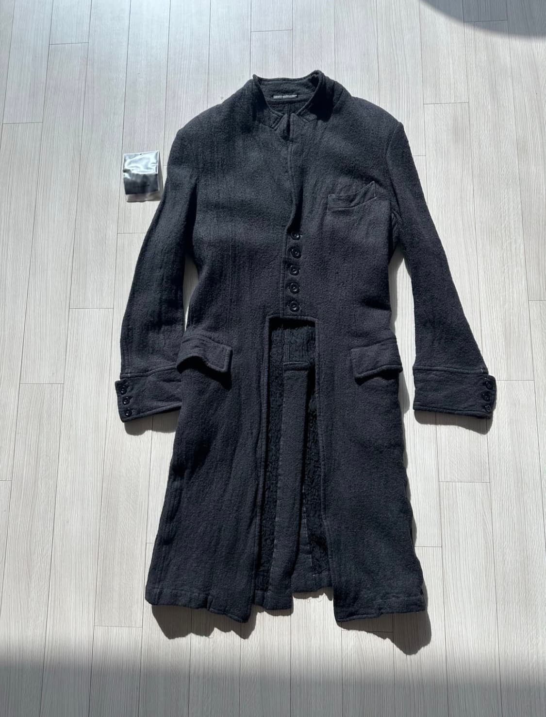 [3]요지야마모토 뿌르옴므 08ss 런웨이 피스 코트 상품이미지1