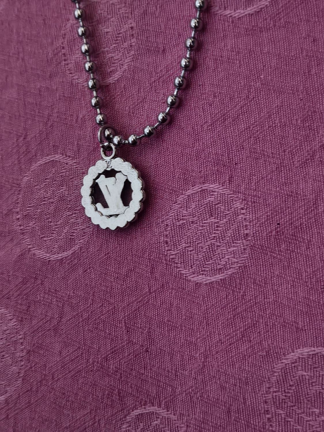 루이비통 정품 빈티지 업사이클링 목걸이 상품이미지4