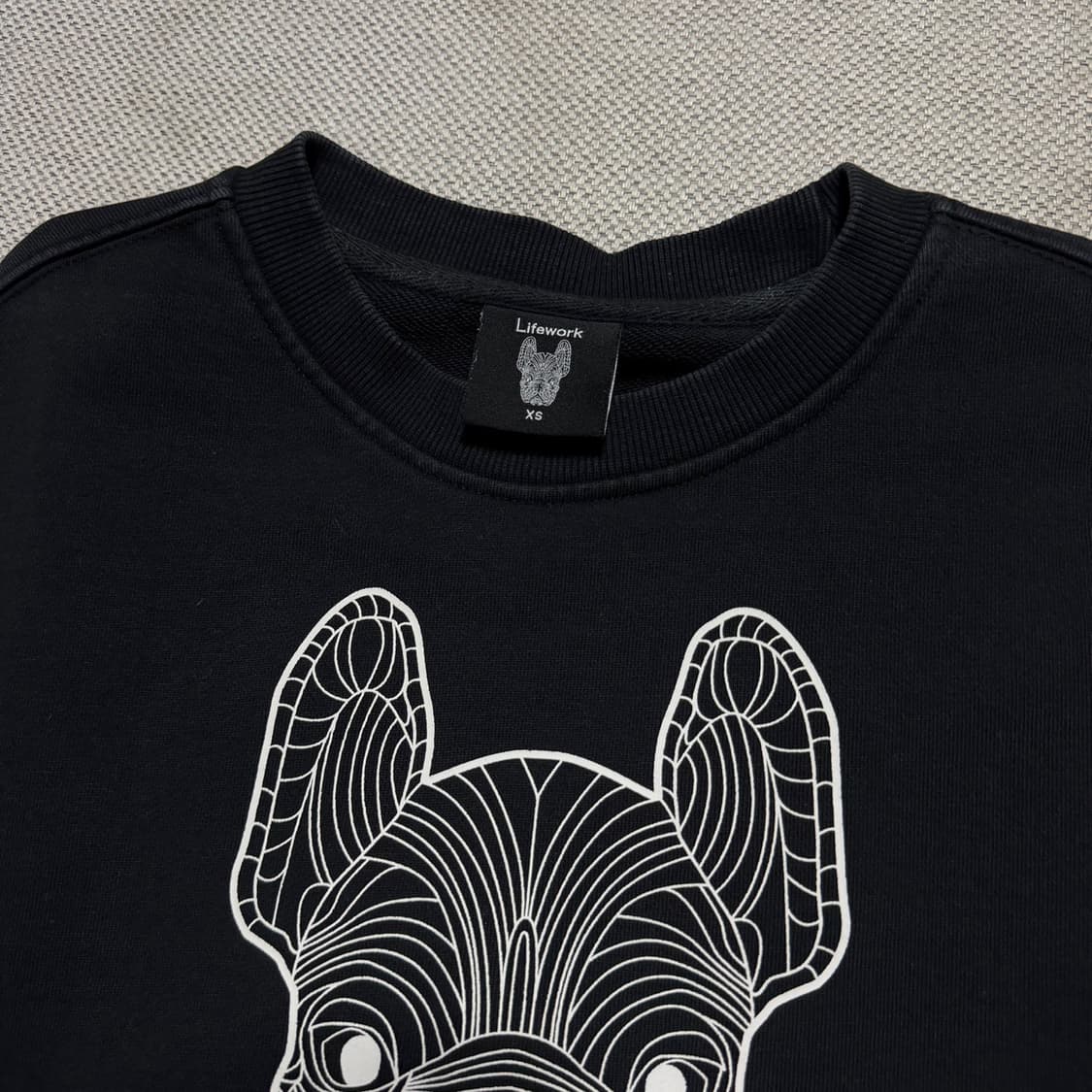 라이프워크 빅로고 맨투맨 상품이미지2