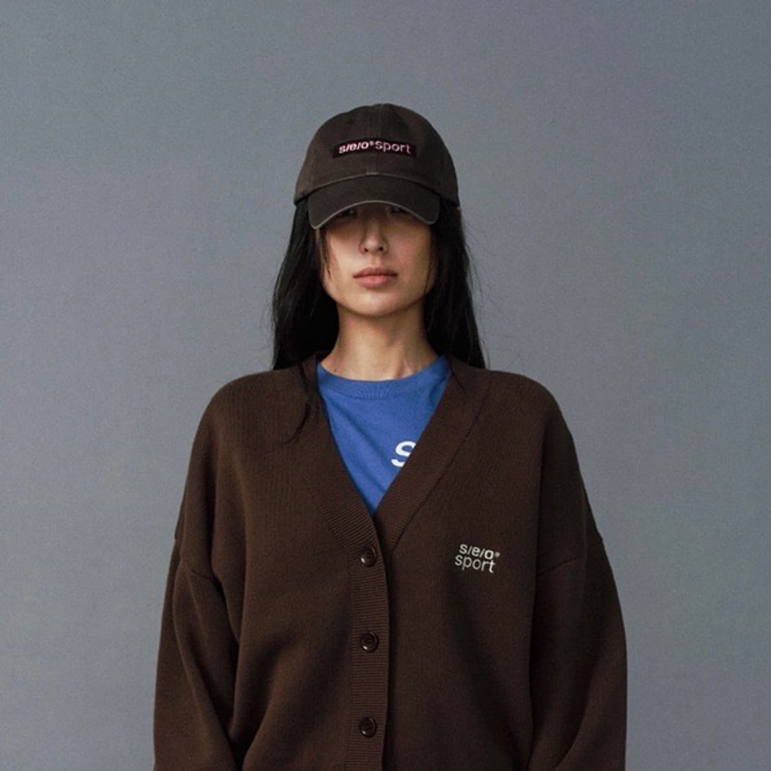 에스이오 볼캡 s/e/o SPORT CAP 브라운 상품이미지2