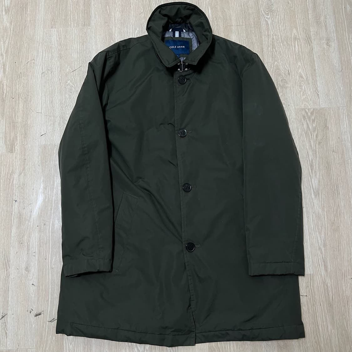 콜한 남성 스탠다드 누빔 안감 패딩코트 L/100  상품이미지1