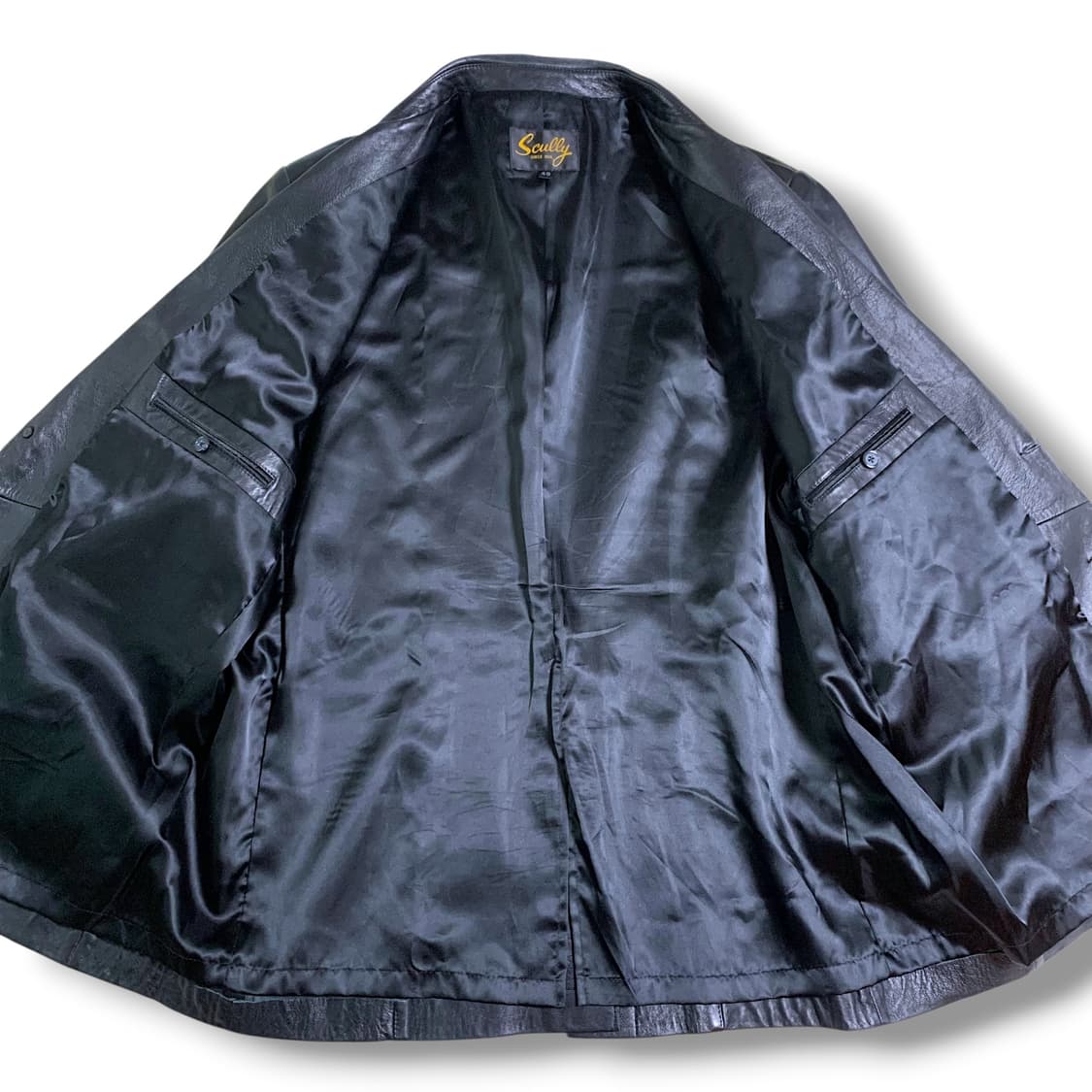 [XL~] 90s Scully Genuine Leather Blazer 상품이미지6