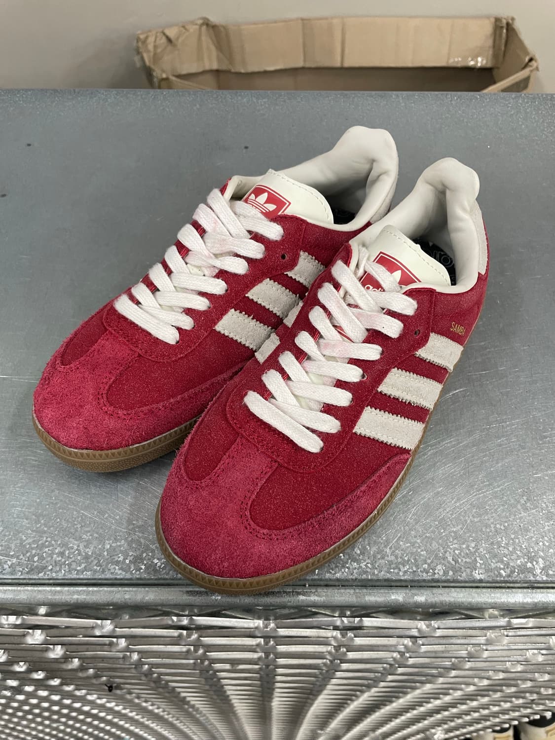 아디다스 삼바 OG 탈 베러 스칼렛 235 상품이미지2