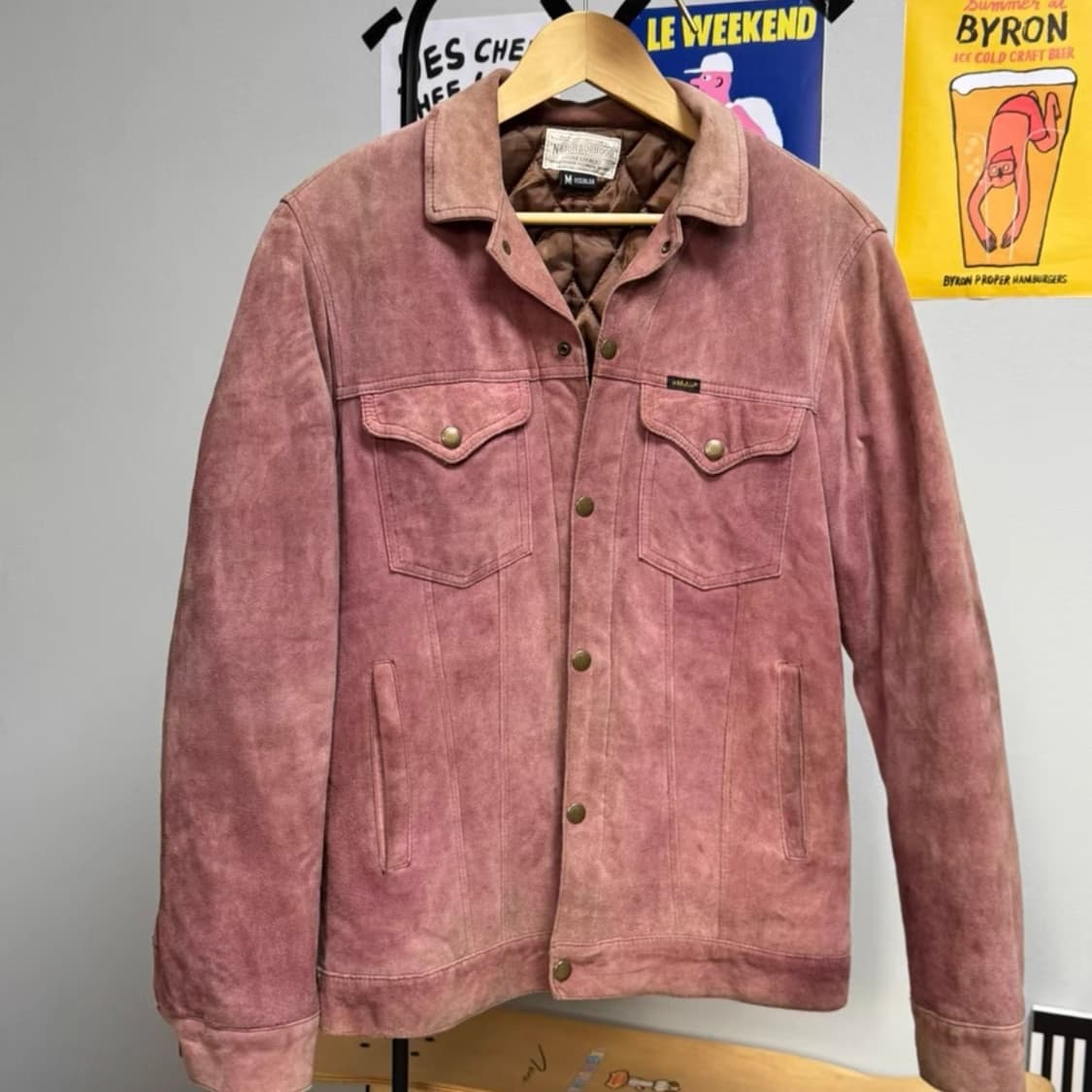  [Neighborhood] NBHD 빈티지 스웨이드 자켓 상품이미지1