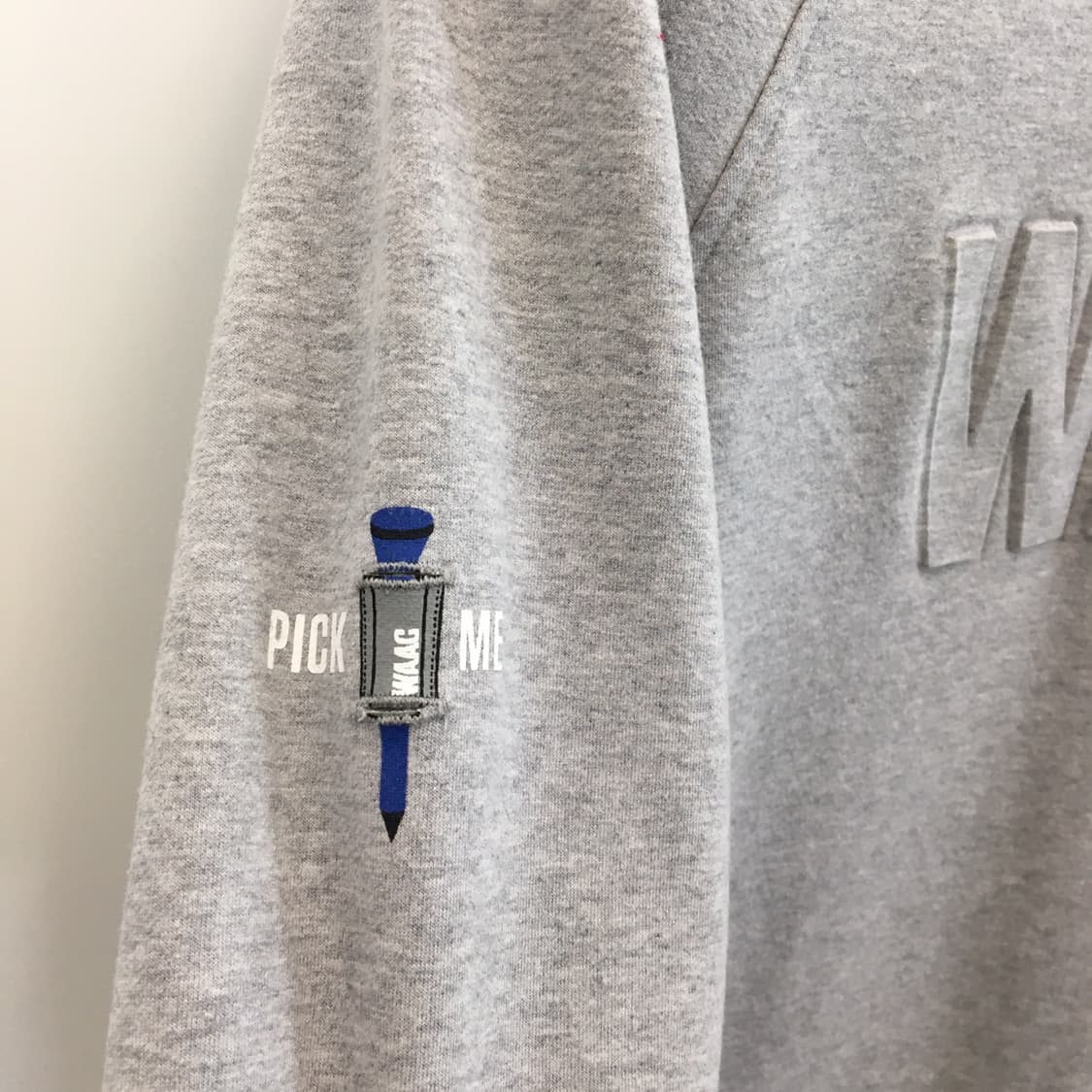 WAAC 왁 그레이 스웻셔츠 1  상품이미지2