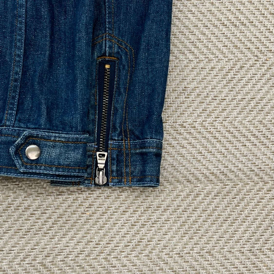 게스 데님 바이커 자켓 r3279 상품이미지6