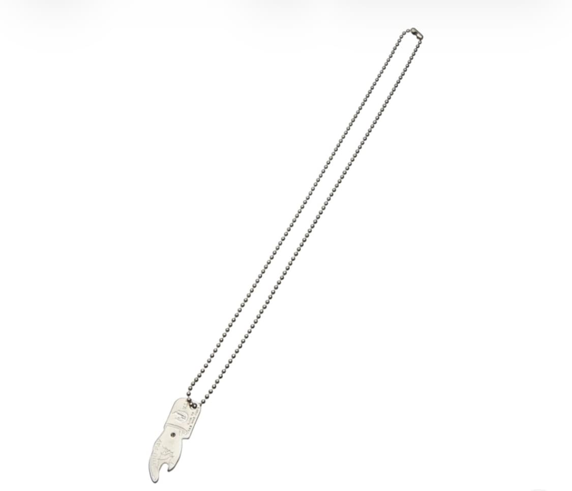 히스테릭 글래머 유 페이 네클리스 실버 상품이미지1