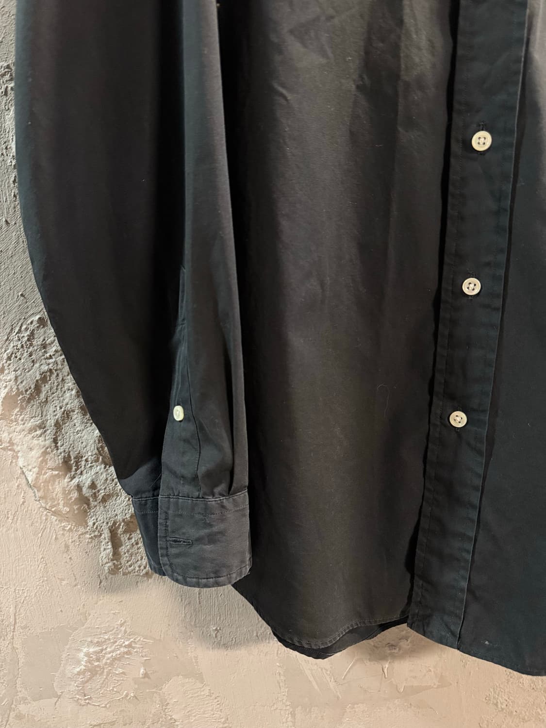 폴로 랄프로렌 POLO  커스텀핏 옥스포드 셔츠 블랙 XL 상품이미지2