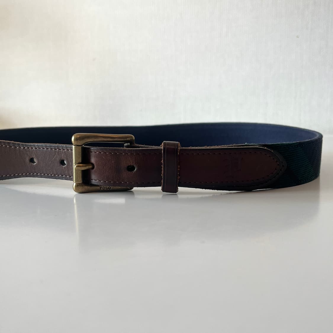 Polo Ralphlauren Tartan check Belt (34) 상품이미지8