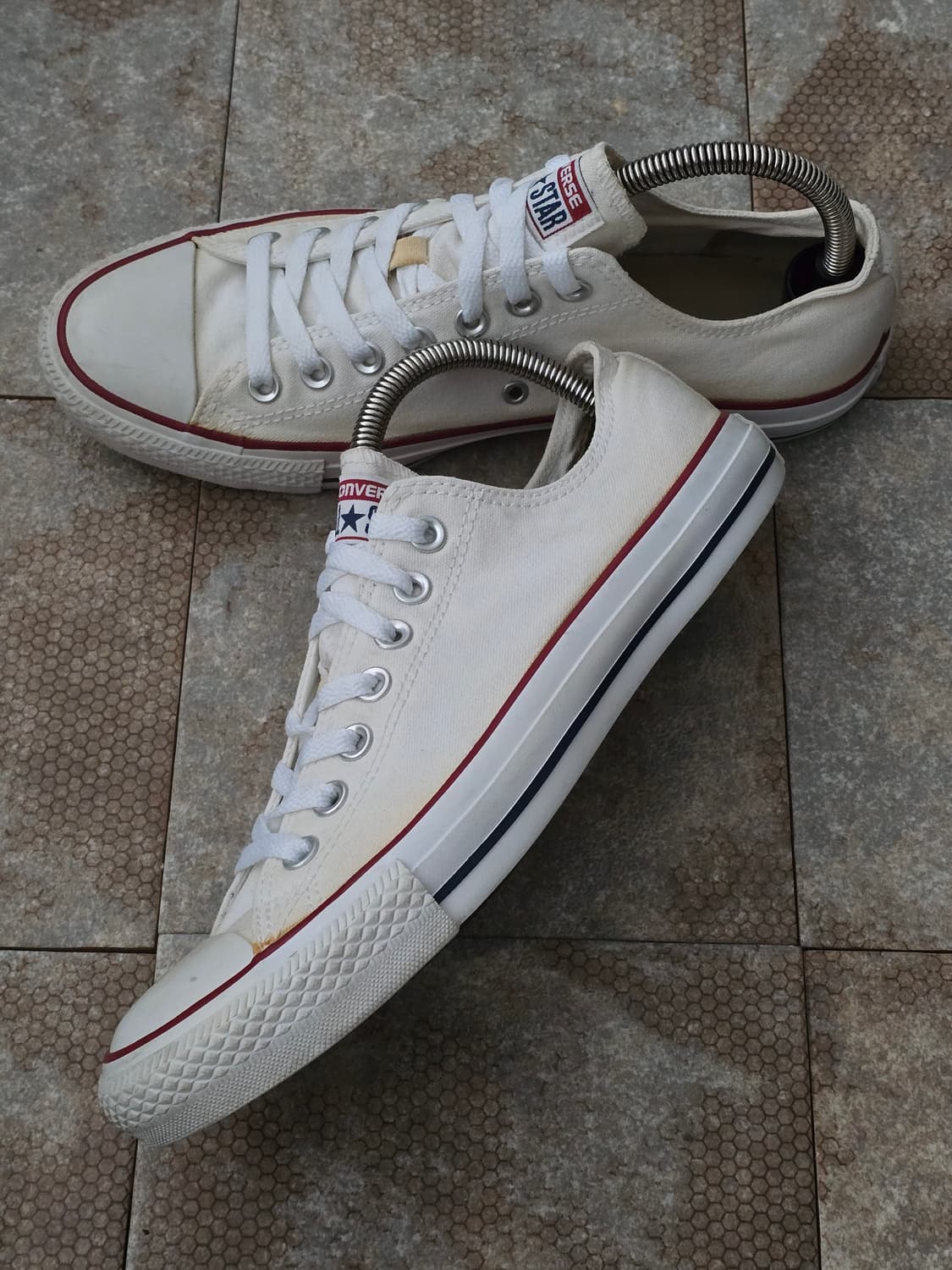 (270)컨버스 척테일러 올스타 로우 화이트 상품이미지2