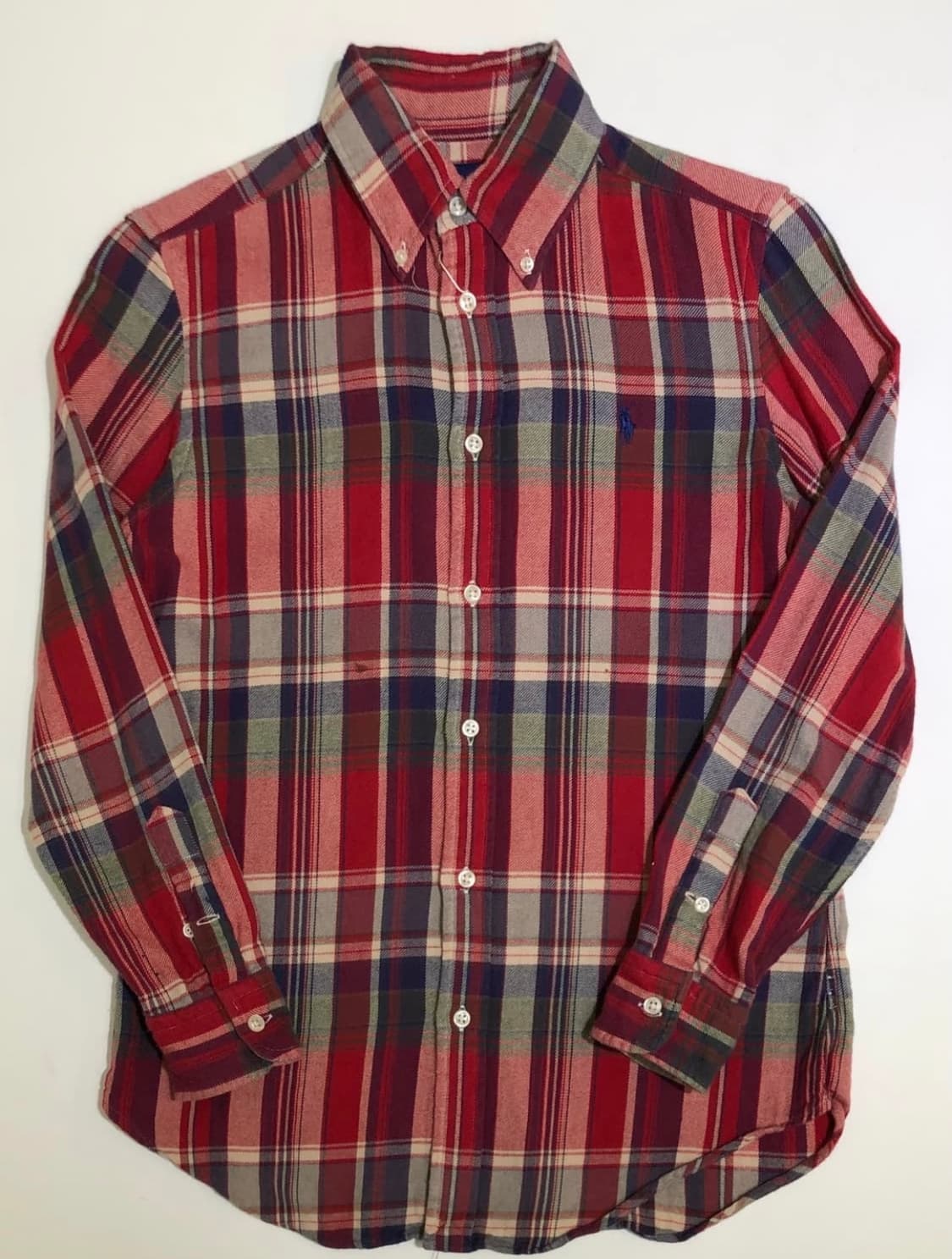 Polo 폴로 랄프로렌 플란넬 체크 셔츠 상품이미지1