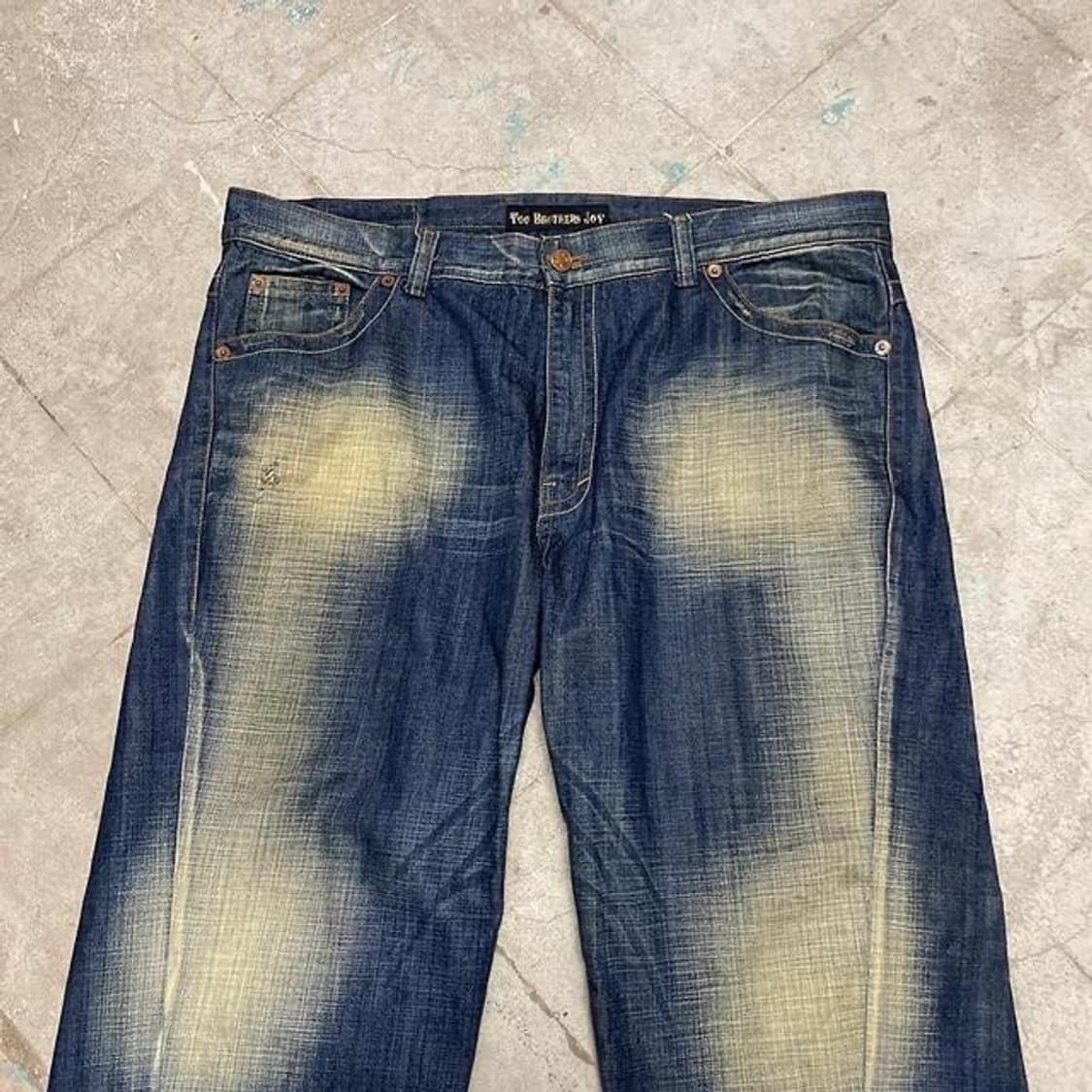 Two Brothers Joy 워싱 테이퍼드 진 (44 상품이미지2