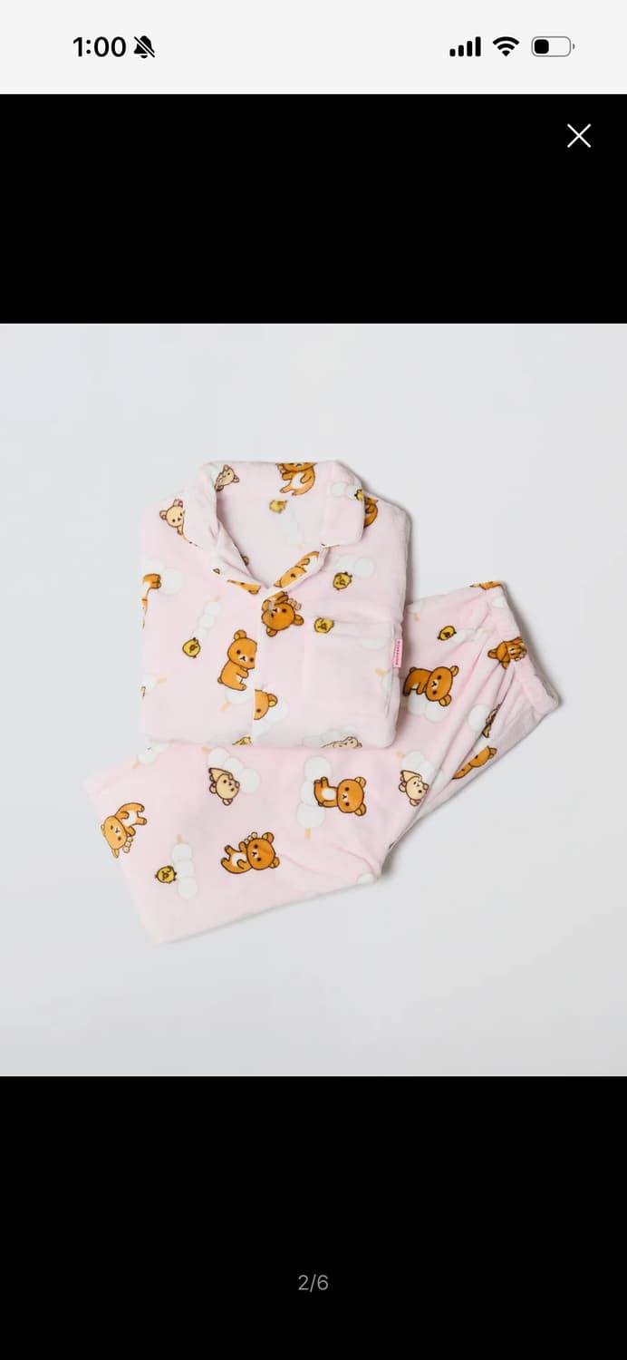 스파오 리락쿠마 수면잠옷 상품이미지1