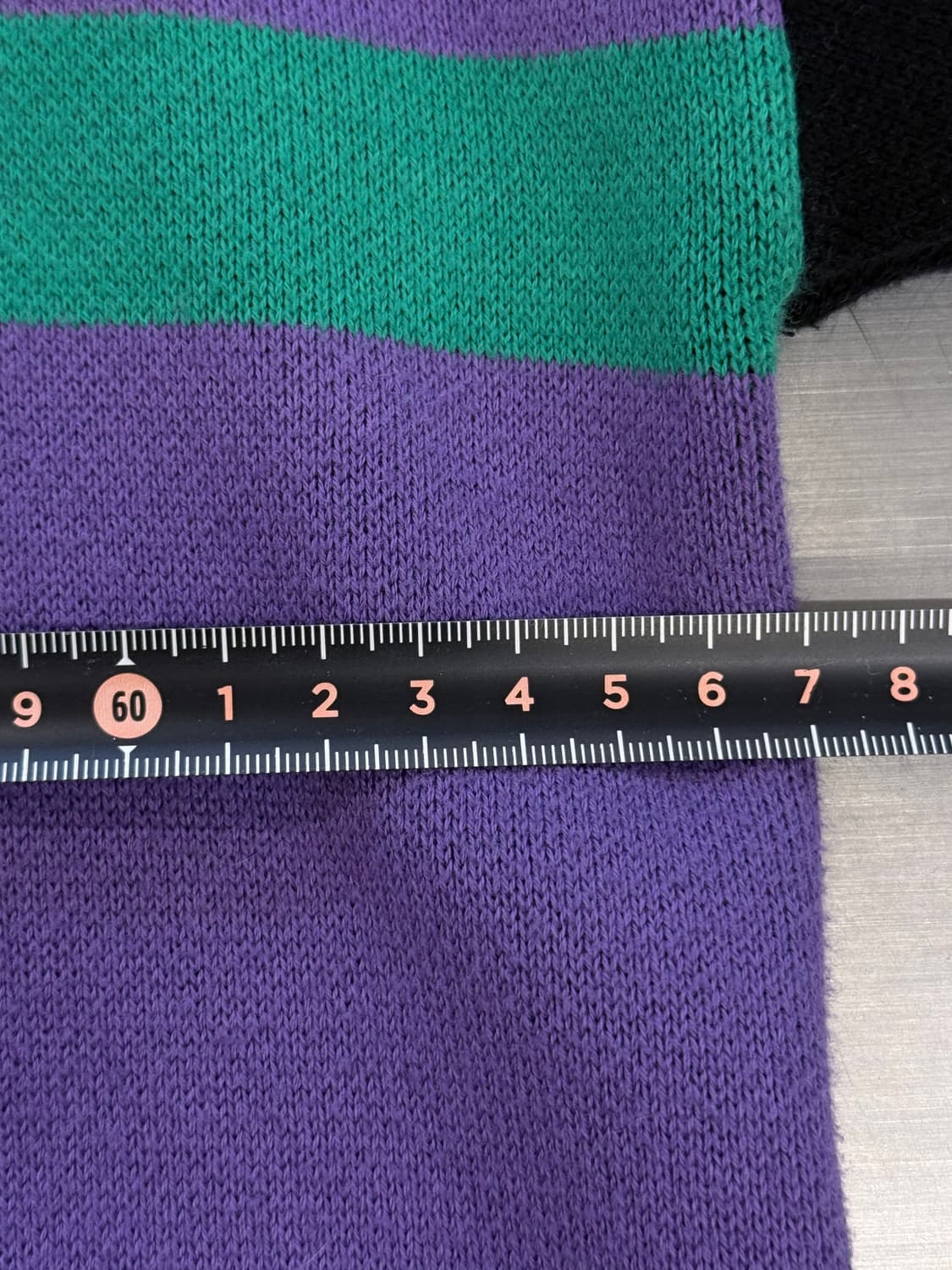 아더에러 멀티 스트라이프 니트 상품이미지5