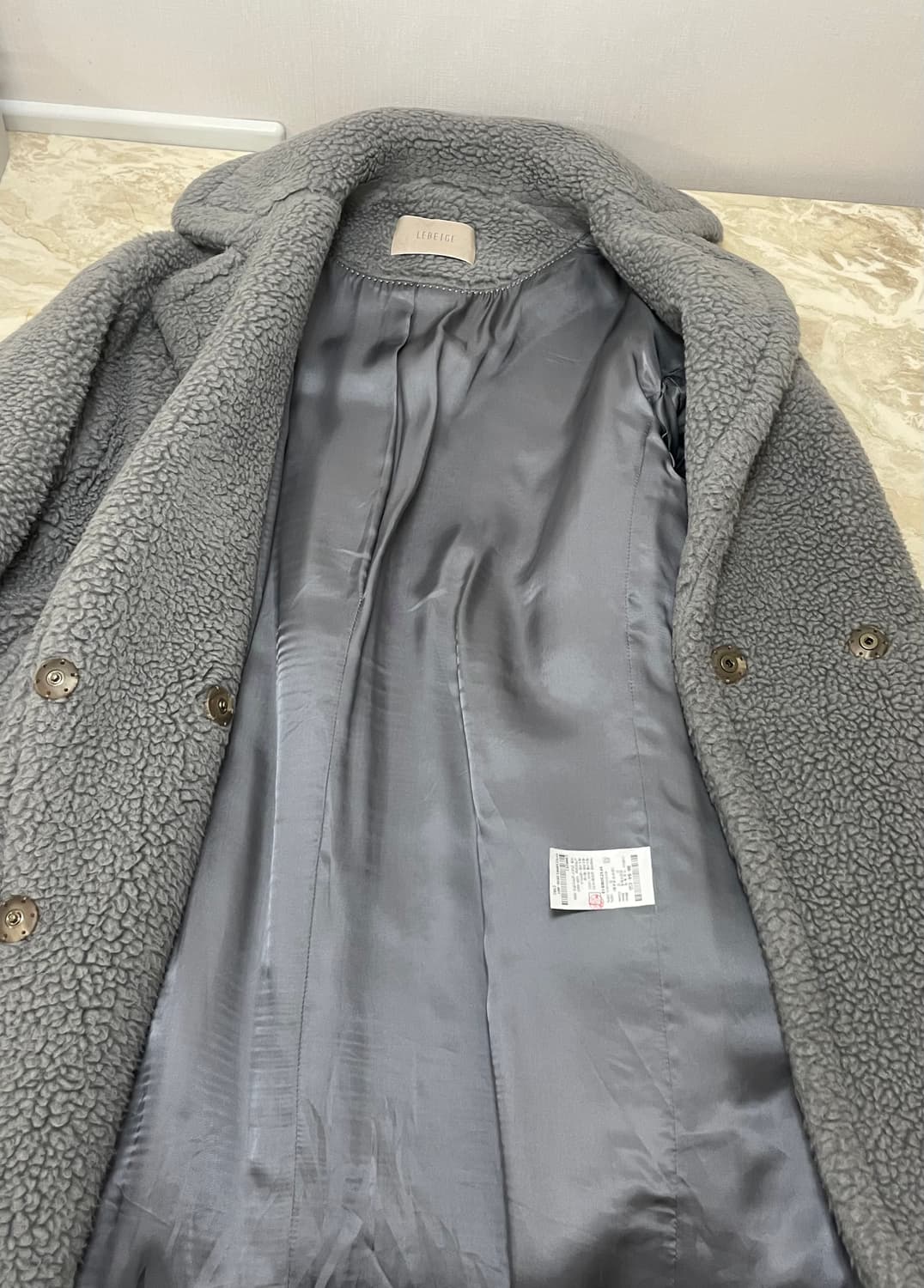 LEBEIGE 르베이지 테디 코트 상품이미지2