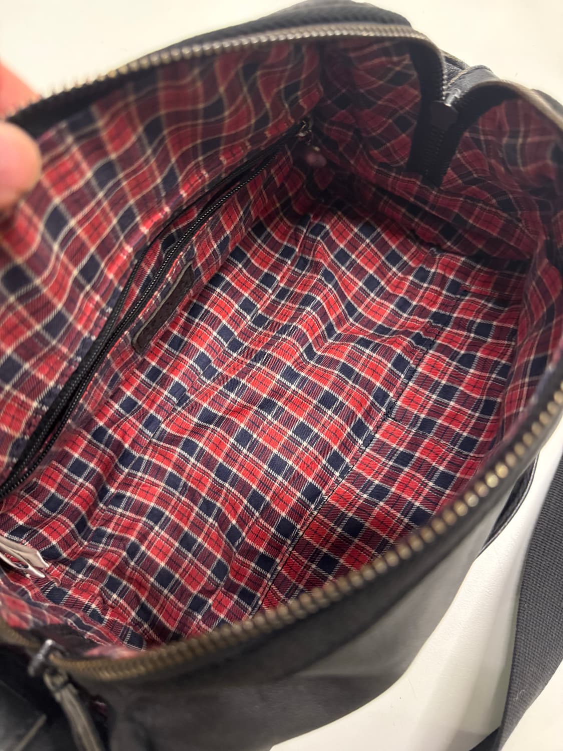 아네스베 원통 양가죽백 상품이미지6