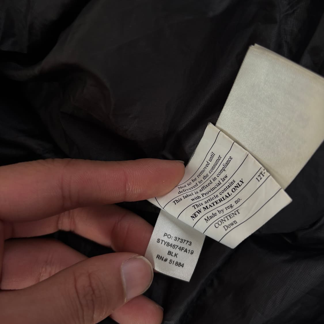 파타고니아 블랙 다운 스웨터 경량패딩 상품이미지6