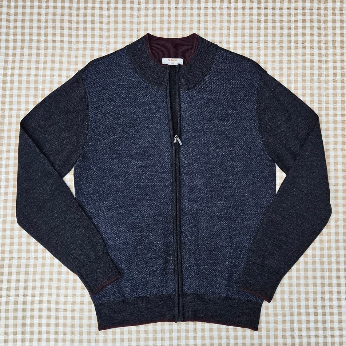 레노마 얇은 니트 가디건 남자100 상품이미지1