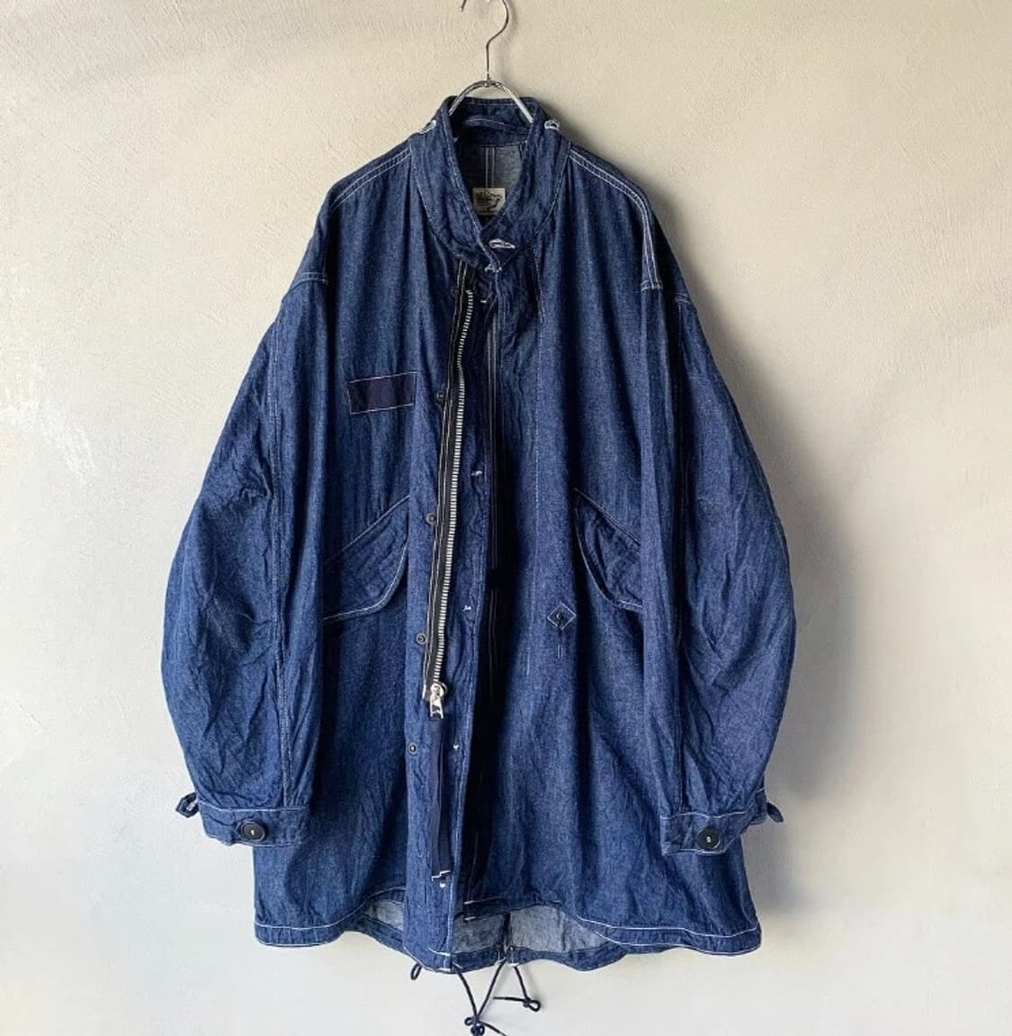 오어슬로우 M-65 데님 피쉬테일 야상 코트 3사이즈 상품이미지1