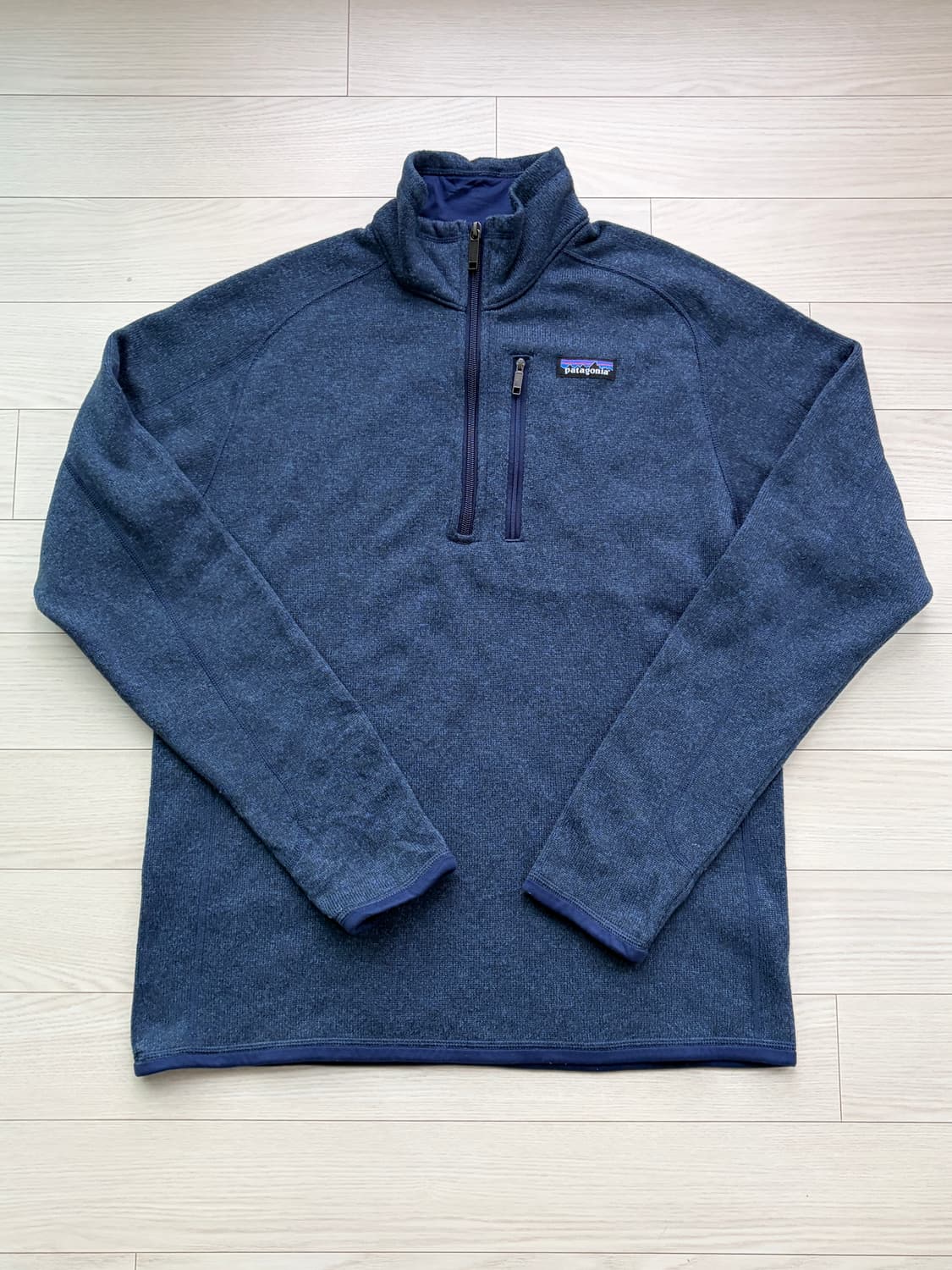 파타고니아 신칠라 감성 니트 플리스 하프집업 M (103)  상품이미지1