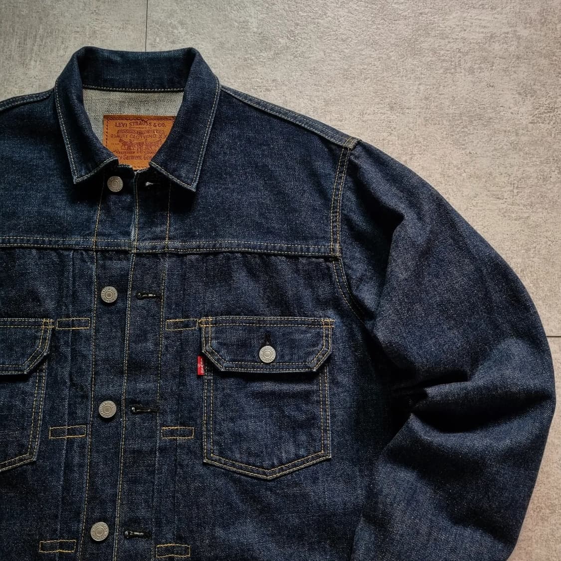 90s jpn 리바이스 2세대 507 데님자켓 40sz 상품이미지1