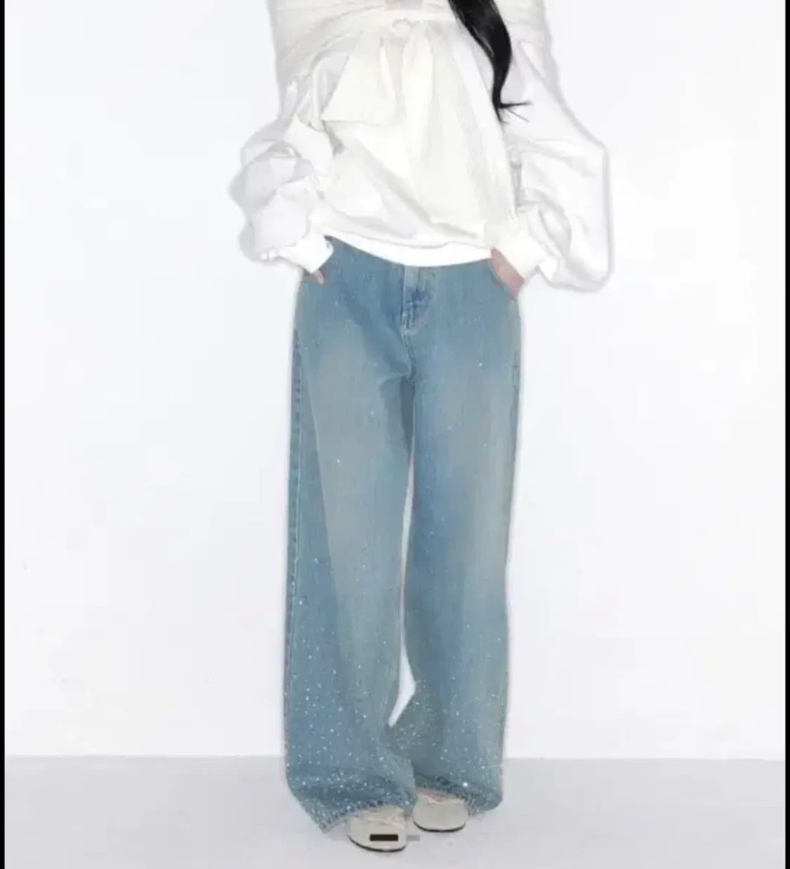 더티스 트윙클 데님 바지 팬츠 새상품 상품이미지1