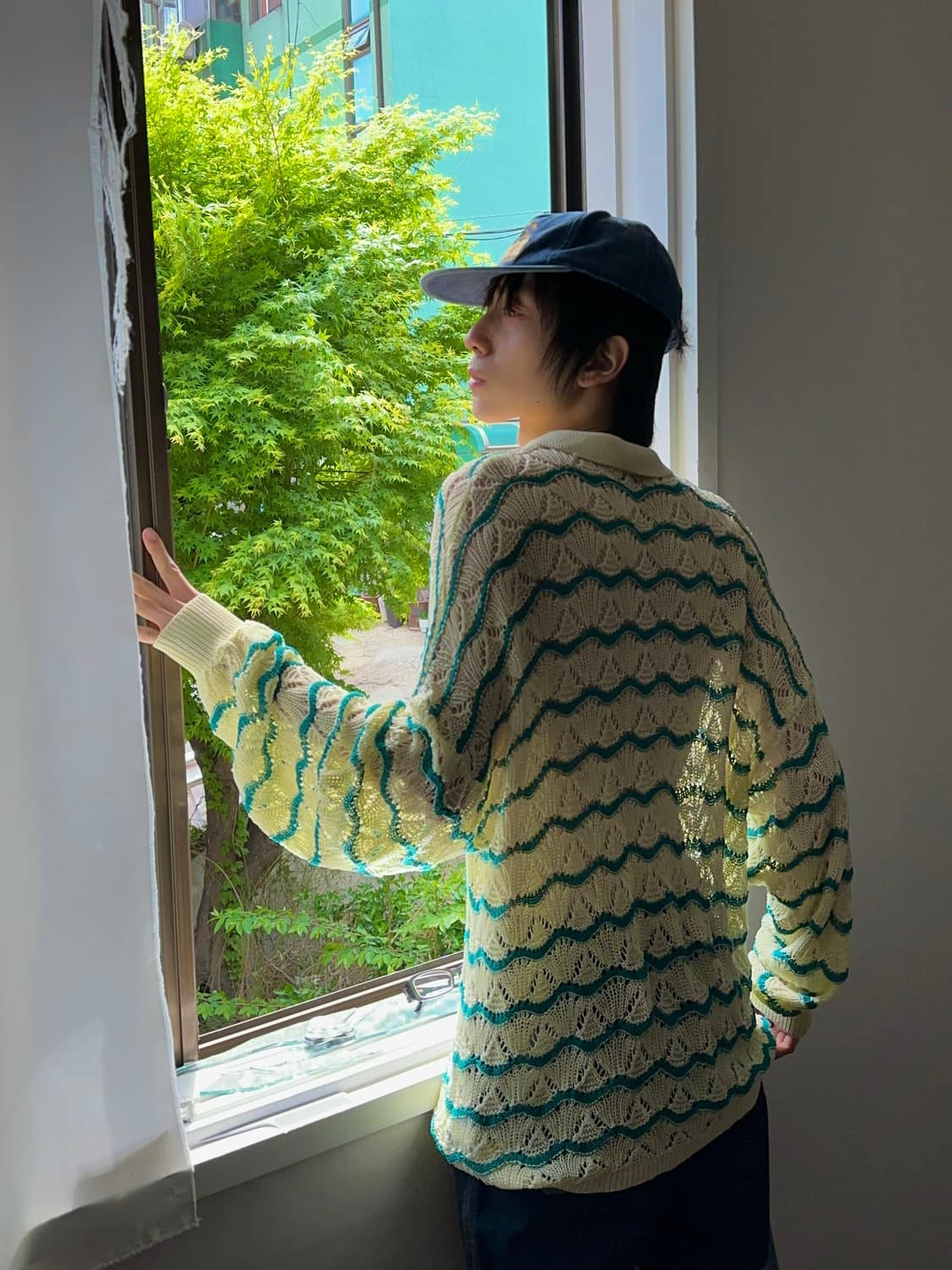Niko and... 크로셰 폴로 니트 상품이미지7
