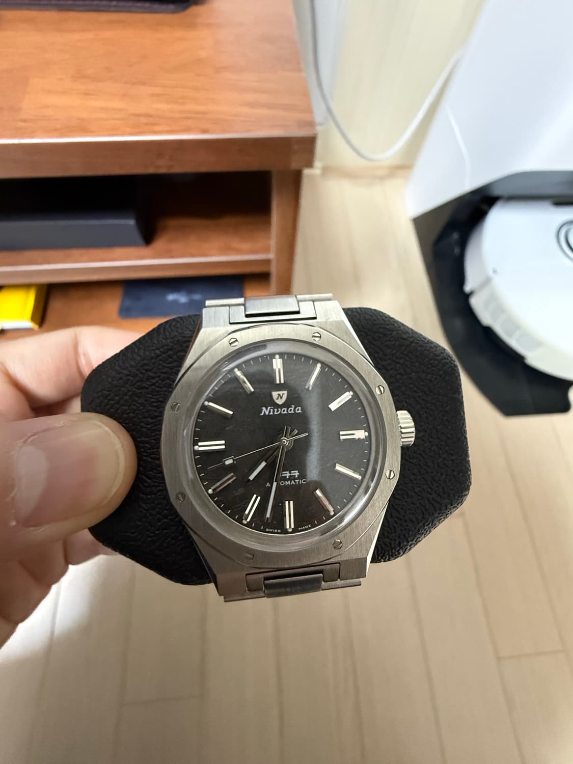 니바다그렌첸 F77운석다이얼 스틸 팝니다 상품이미지1