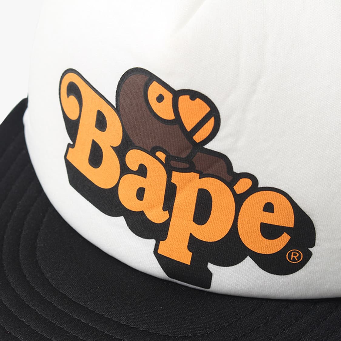 BAPE "White Mesh Cap" 상품이미지3