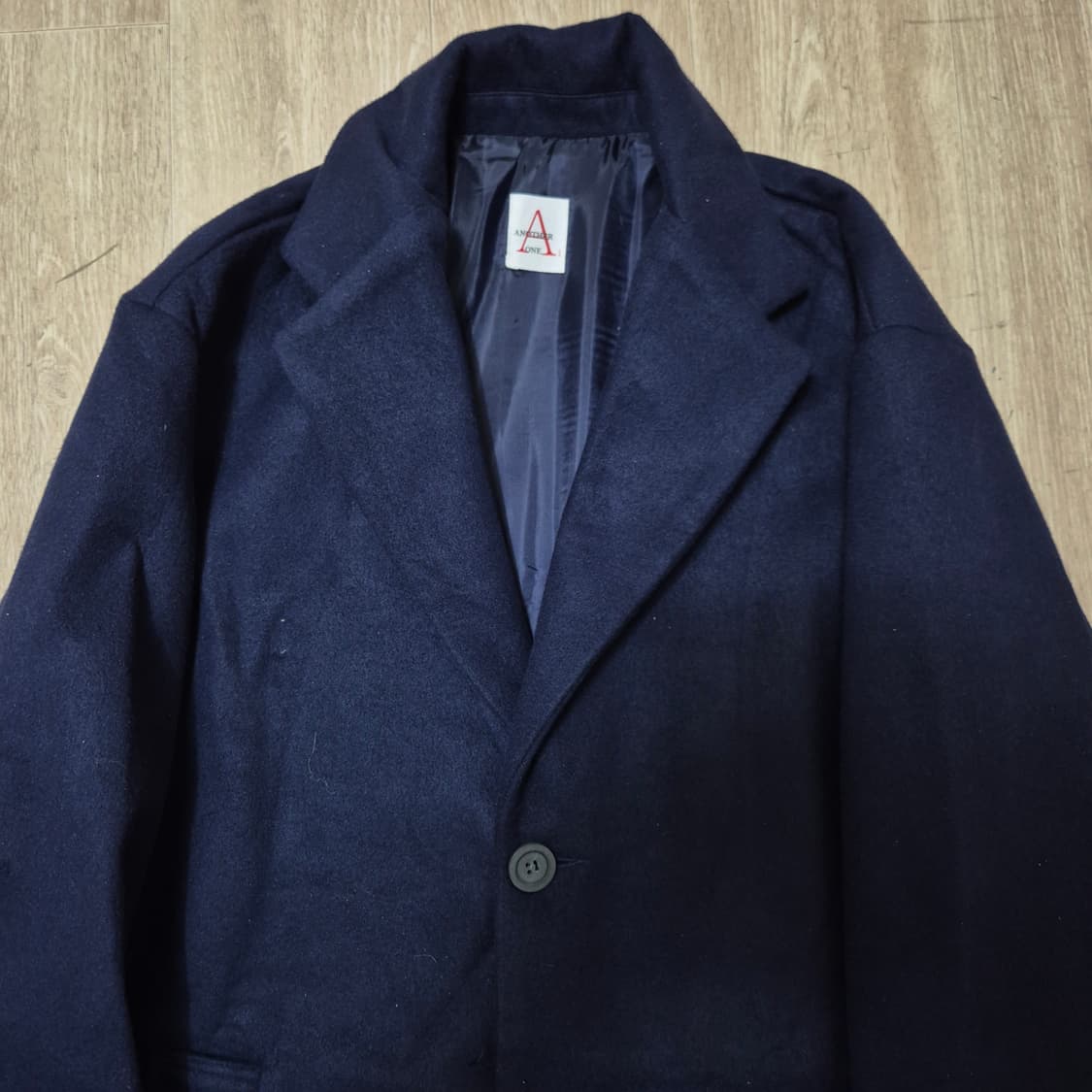 ANOTHER ONE 어나더원 남성 클래식 스탠다드 싱글 코트 FREE 상품이미지2