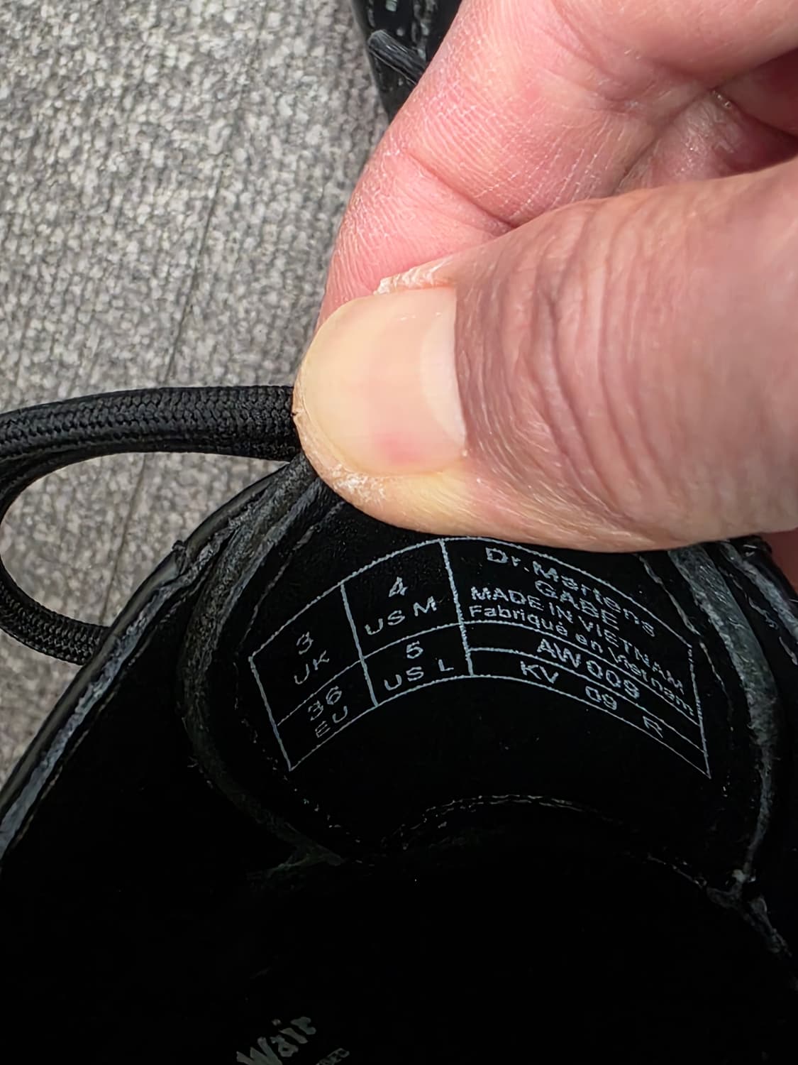 [220] 닥터마틴 가베 윙팁 EU36 상품이미지9