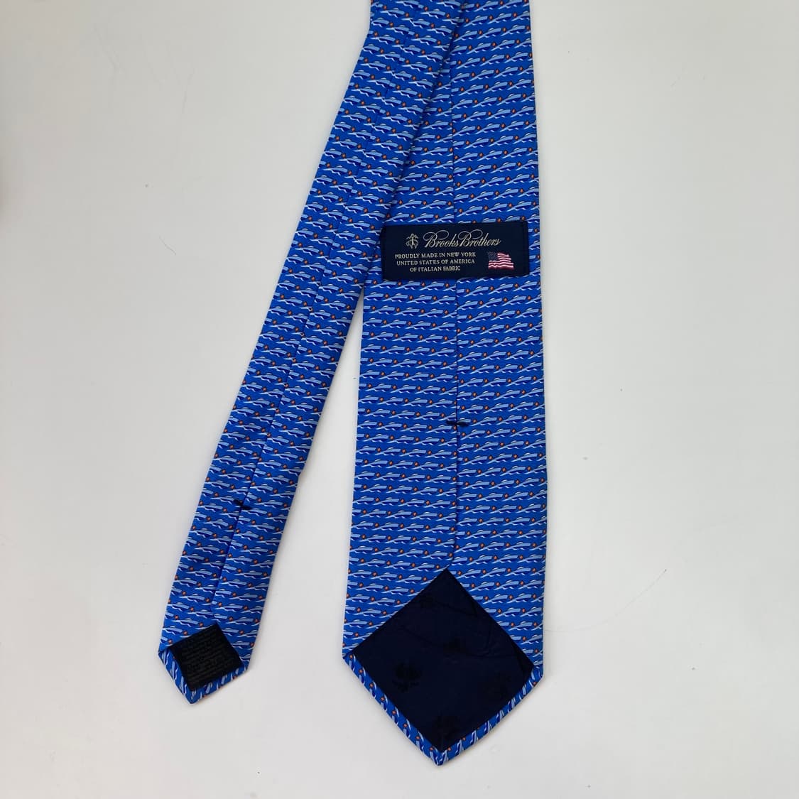 신형라벨 브룩스브라더스 명품 정품 넥타이 8.3cm 상품이미지4