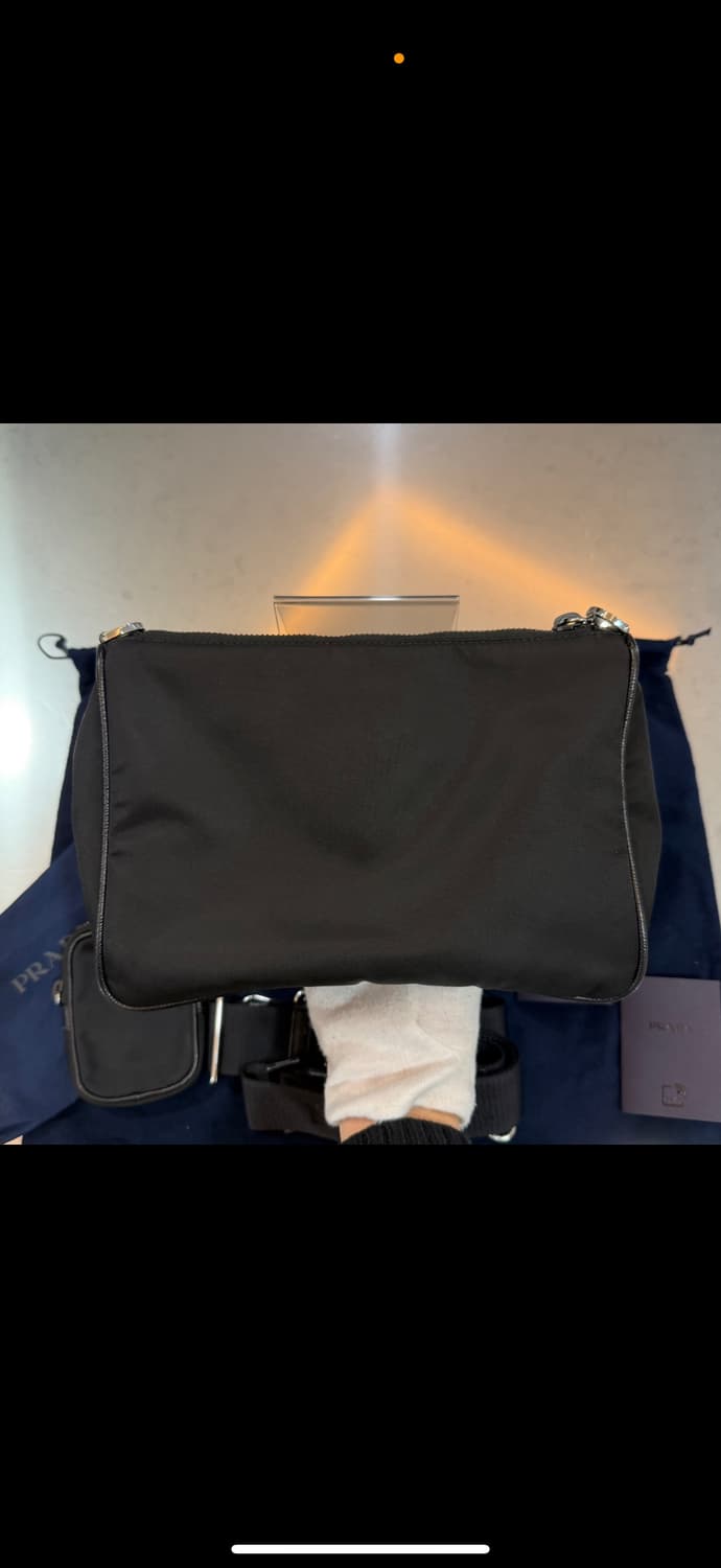 [리오브전포점] 프라다 리나일론 사피아노 레더 크로스 숄더백  상품이미지3