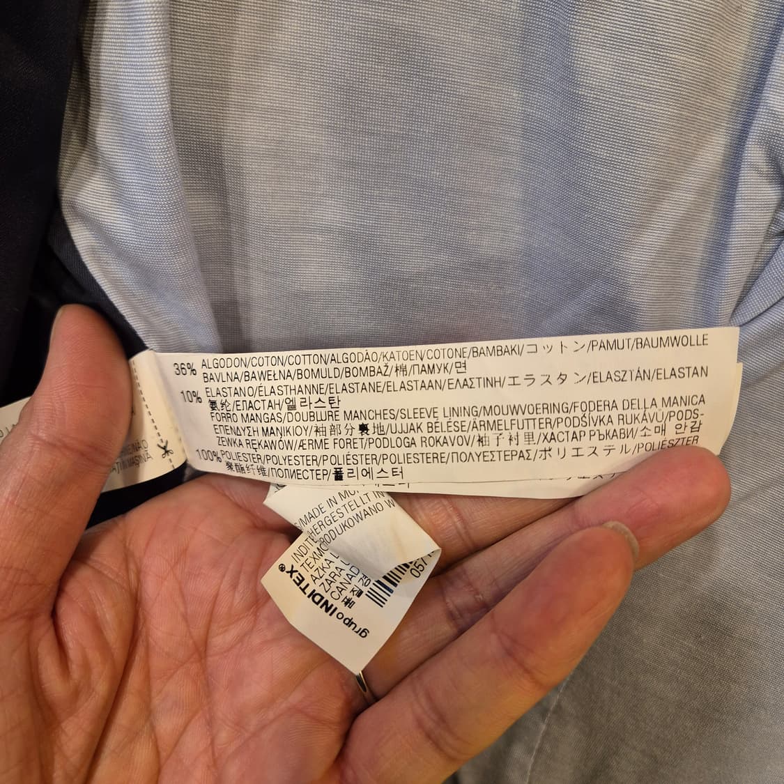 M(95) 자라 카키 블레이져  상품이미지5