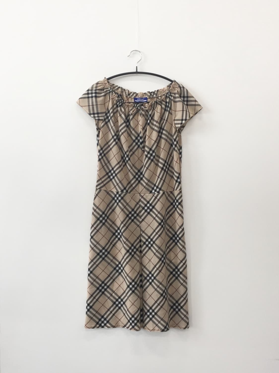 Burberry Blue Label Check Wool Dress 상품이미지3