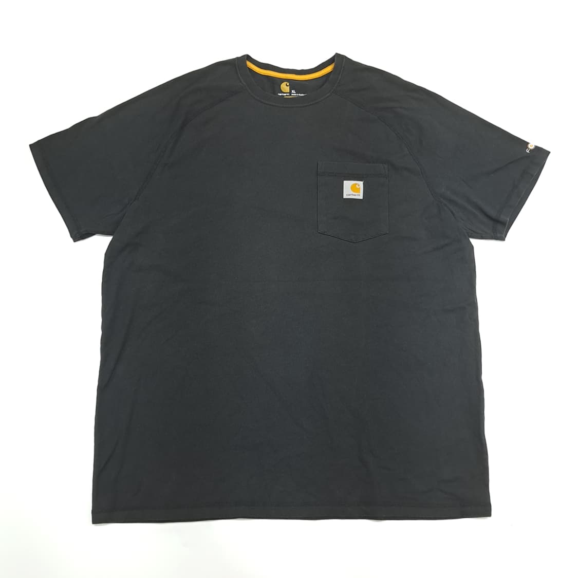 Co623 XL 칼하트 블랙 포켓 반팔 티셔츠 상품이미지1